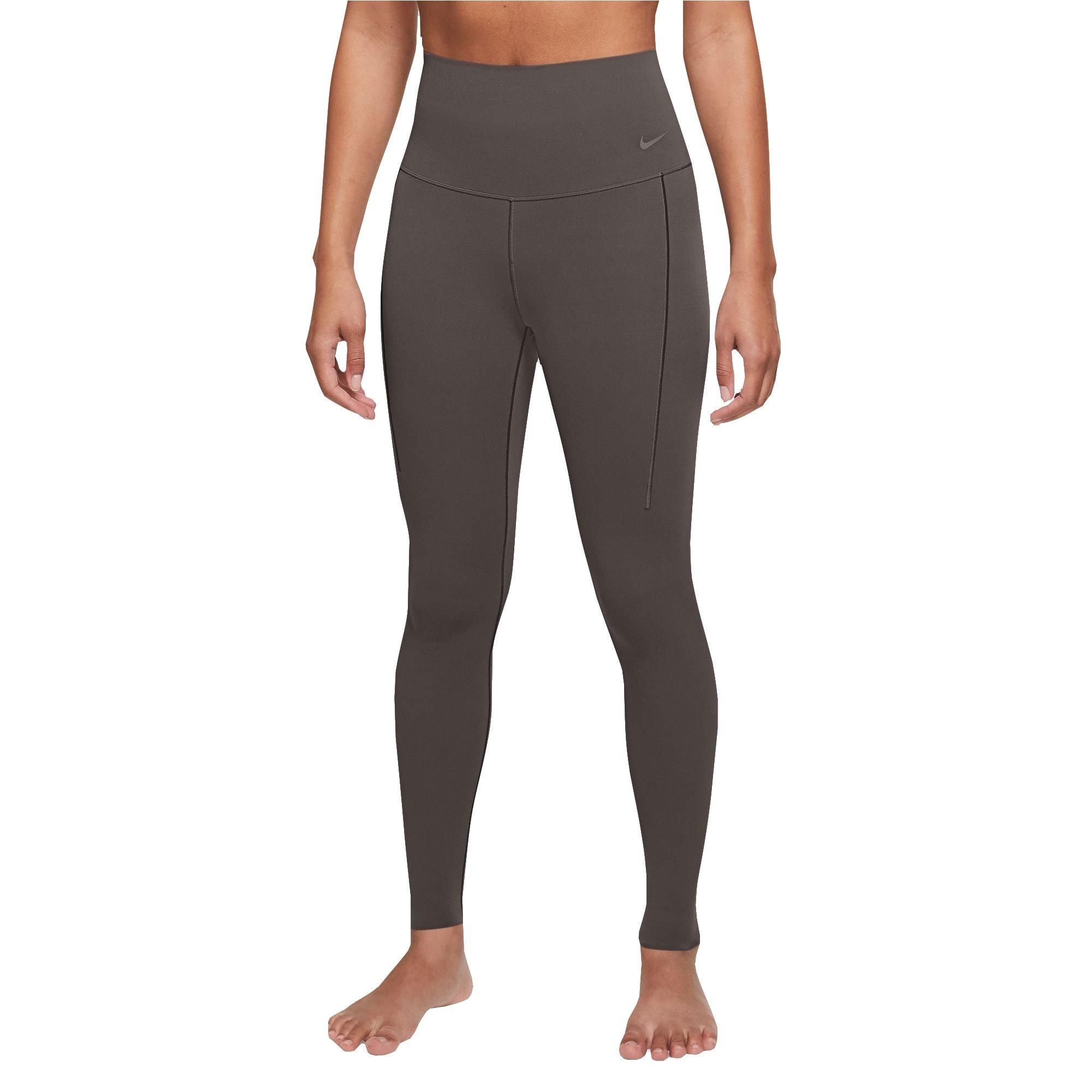 Nike Women's Zenvy Gentle Support High-Rise 7/8 Leggings - BROWN Thumbnail View 1