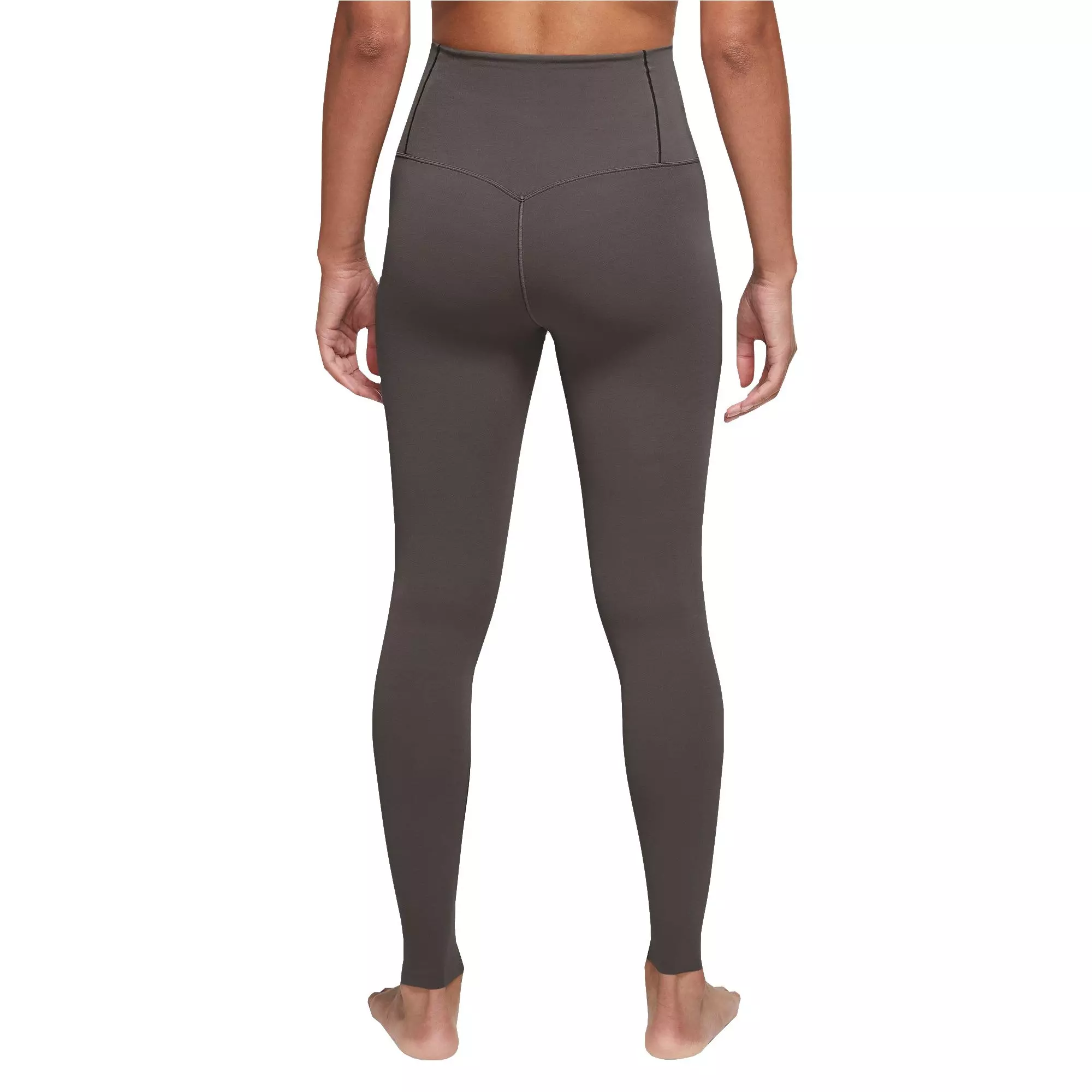 Nike Women's Zenvy Gentle Support High-Rise 7/8 Leggings - BROWN