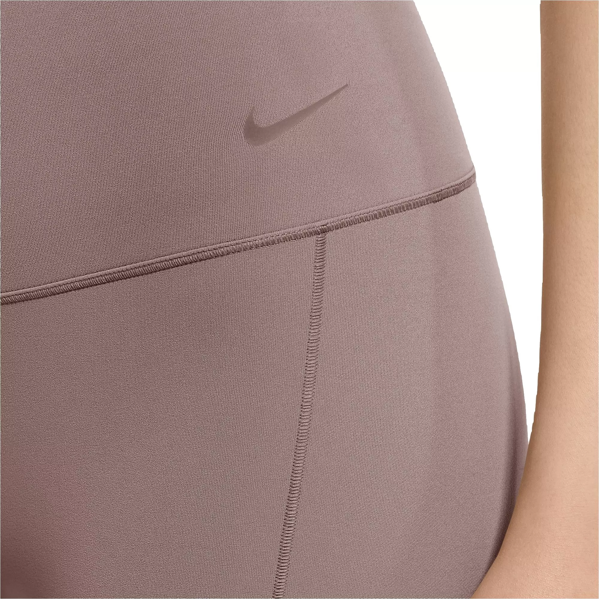 Nike Women's Zenvy Gentle Support High-Rise 7/8 Leggings - MAUVE
