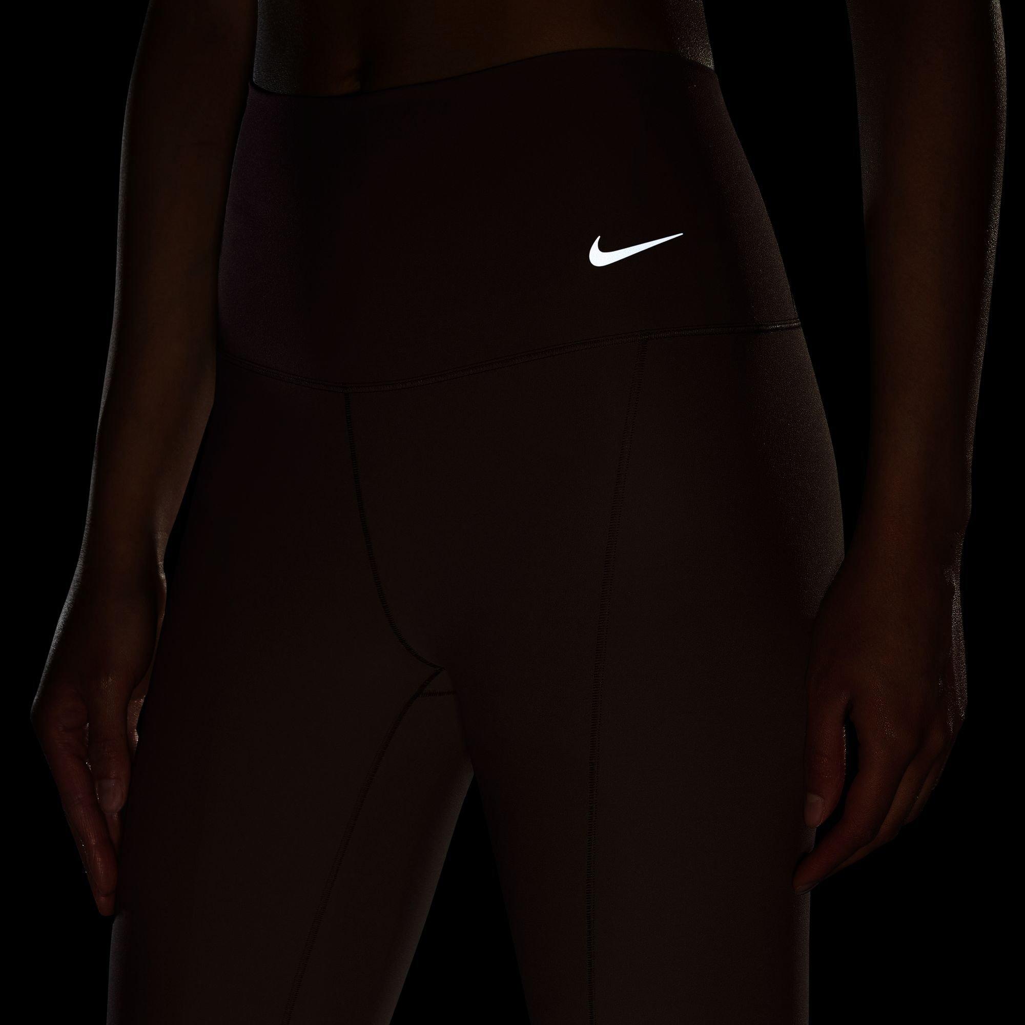 Nike Women's Zenvy Gentle Support High-Rise 7/8 Leggings - MAUVE Thumbnail View 4