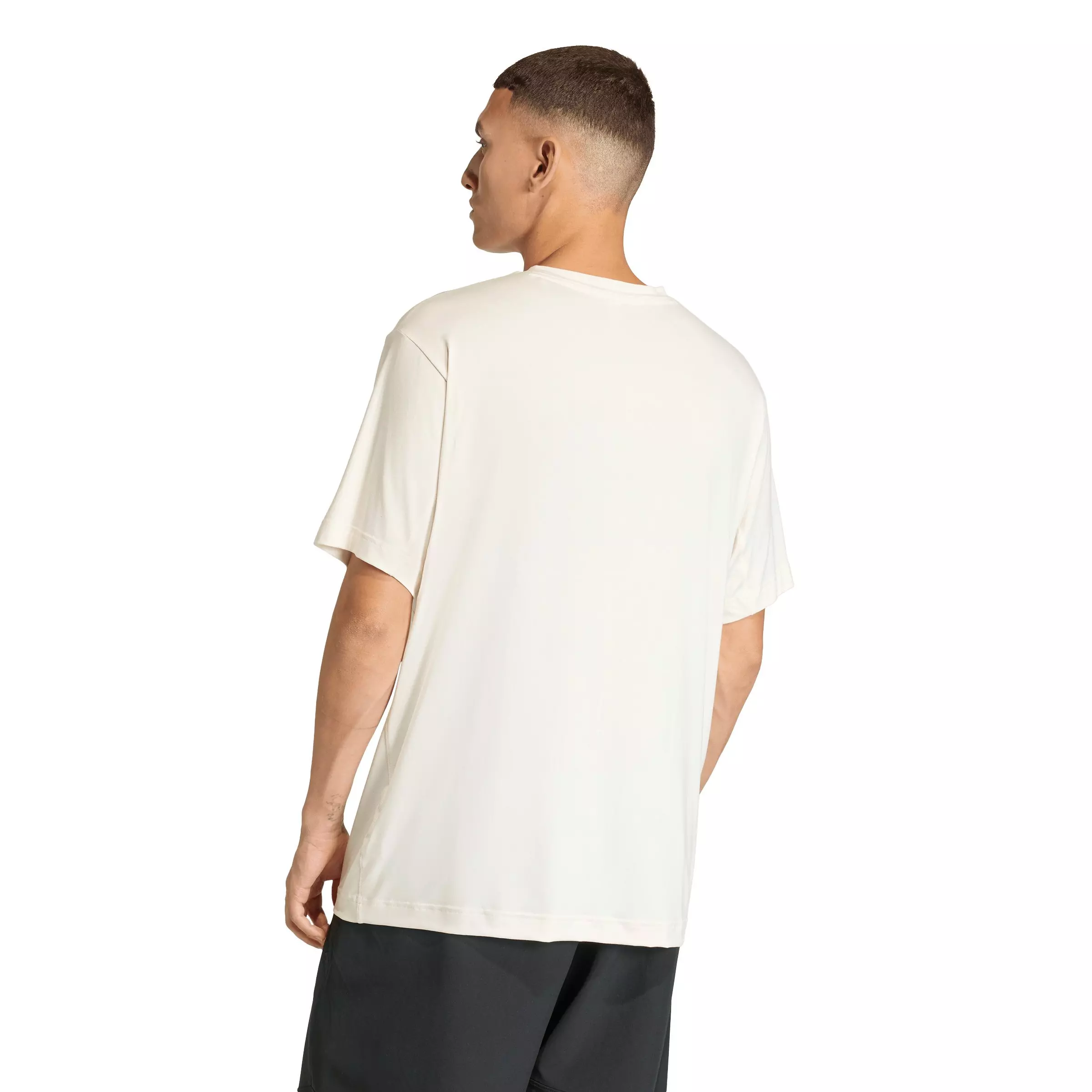 adidas Men's Puremotion T-Shirt - Cream - CREAM