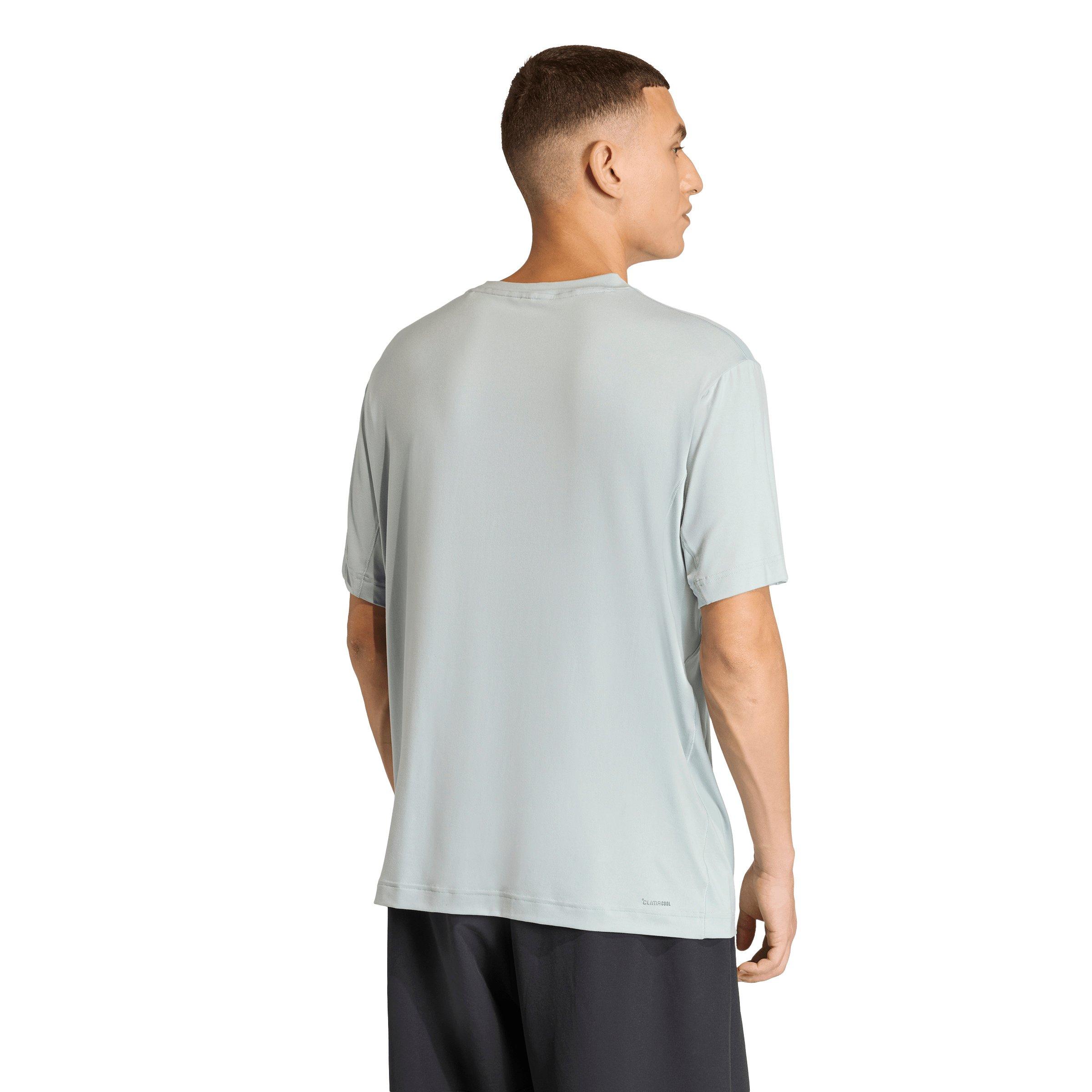 adidas Men's Puremotion T-Shirt - Green - GREEN Thumbnail View 2