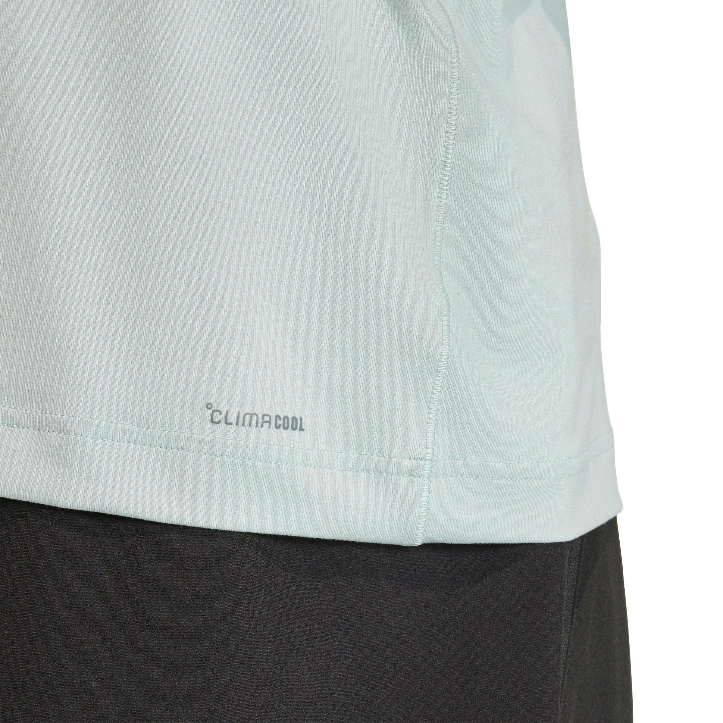 adidas Men's Puremotion T-Shirt - Green - GREEN Thumbnail View 3