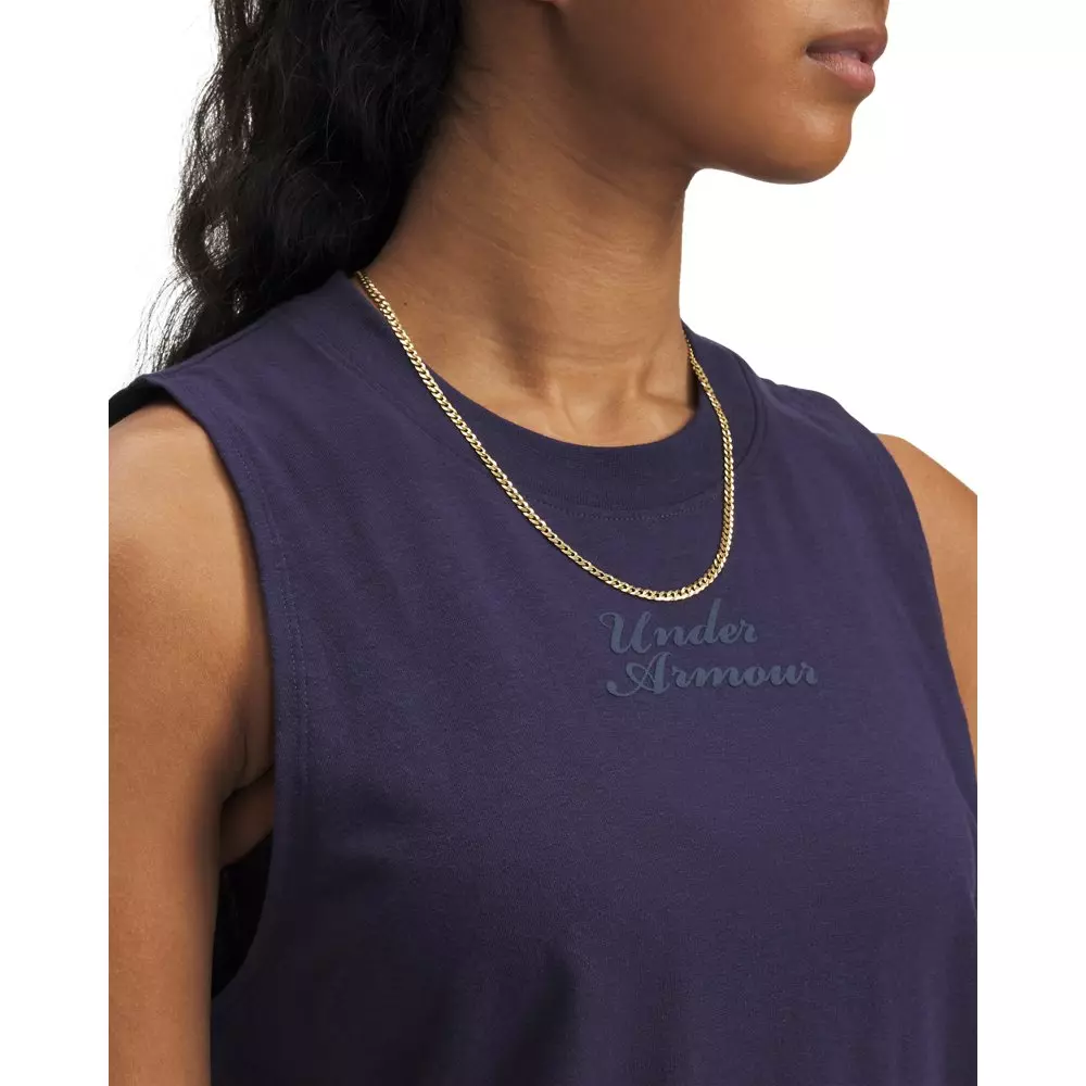 Under Armour Women's Varsity Tank -Navy - NAVY