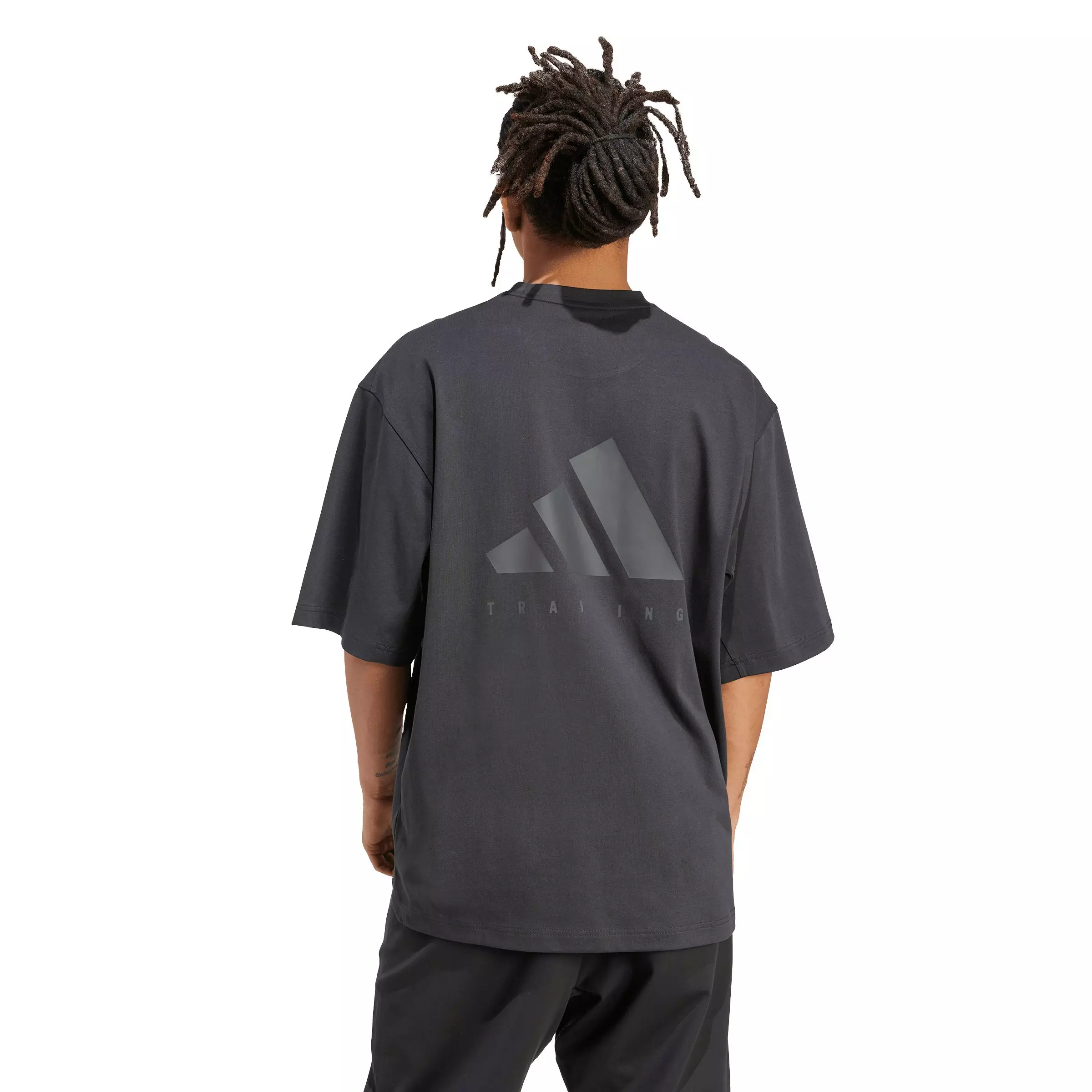 adidas Men's PrimeLift Workout Oversize T-Shirt - Black - BLACK