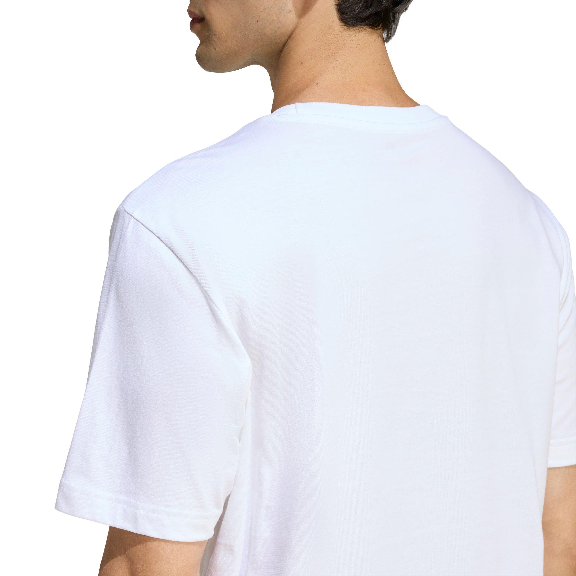 adidas Men's Outdoor Kayaking Graphic T-Shirt - White - WHITE Thumbnail View 3