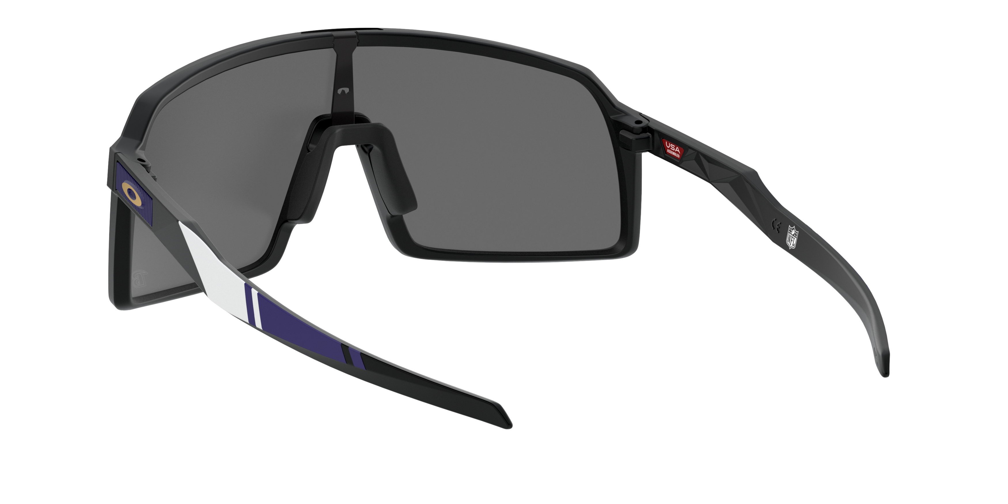 Baltimore Ravens Sutro Prizm Black Lenses, Matte Black Frame