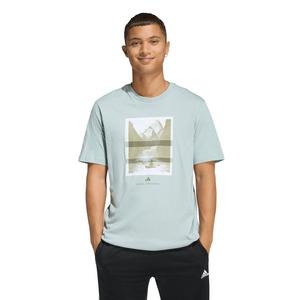 adidas Men's Outdoor Kayaking Graphic T-Shirt - Green