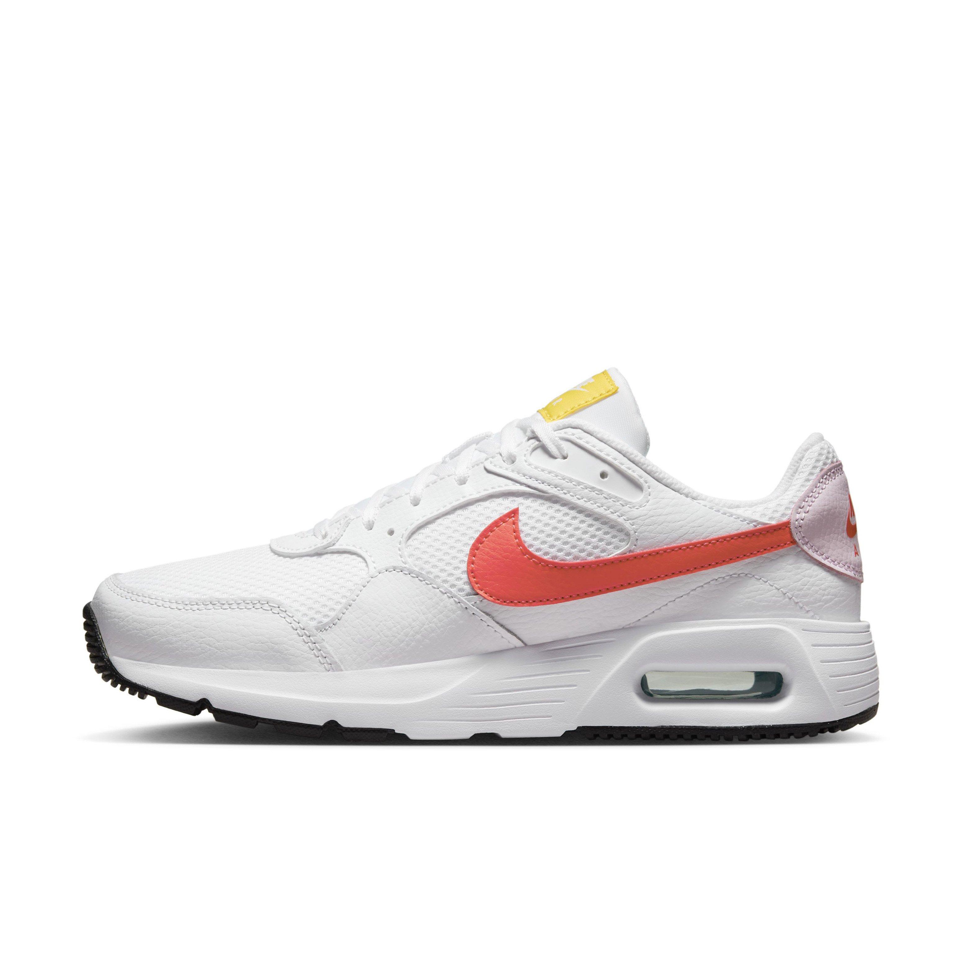 Nike Air Max SC "White/Pink Foam/Light Laser Orange/Bright Crimson" Women's Shoe - WHITE/PINK/ORANGE/CRIMSON Thumbnail View 2