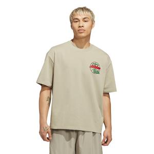 adidas Originals Men's Basketball Tournament T-Shirt - Khaki