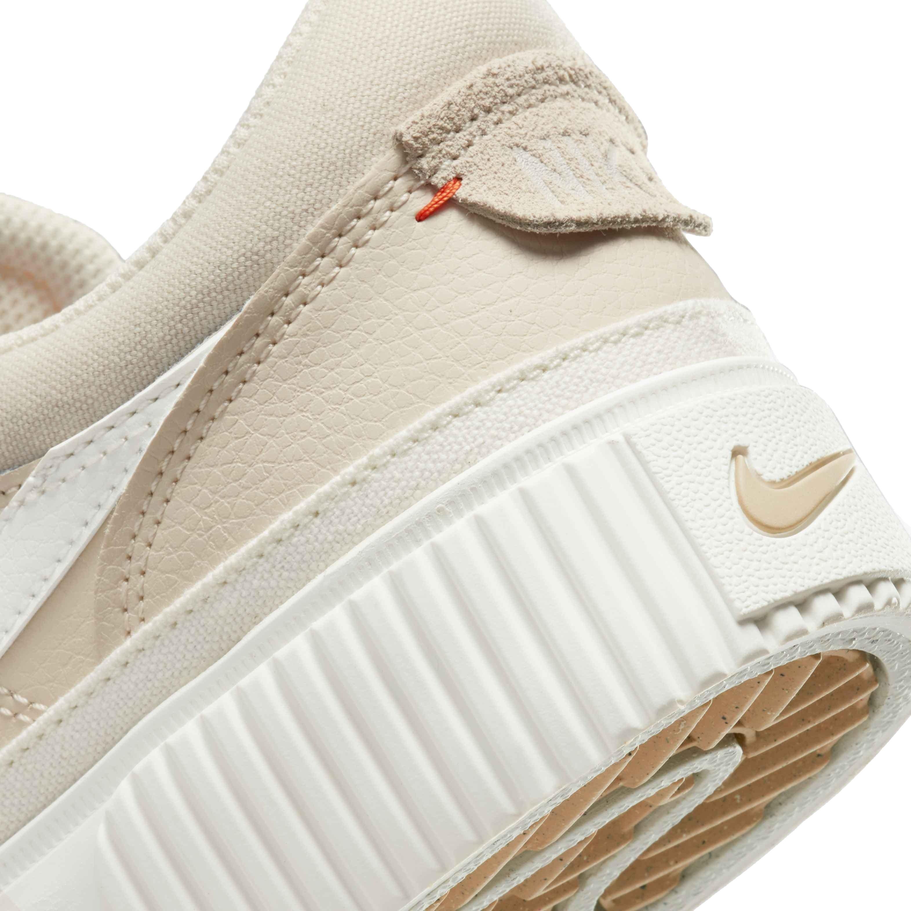 Nike Court Legacy Lift "Pearl White/Phantom/Sail/Team Orange" Women's Shoe - WHITE Thumbnail View 8