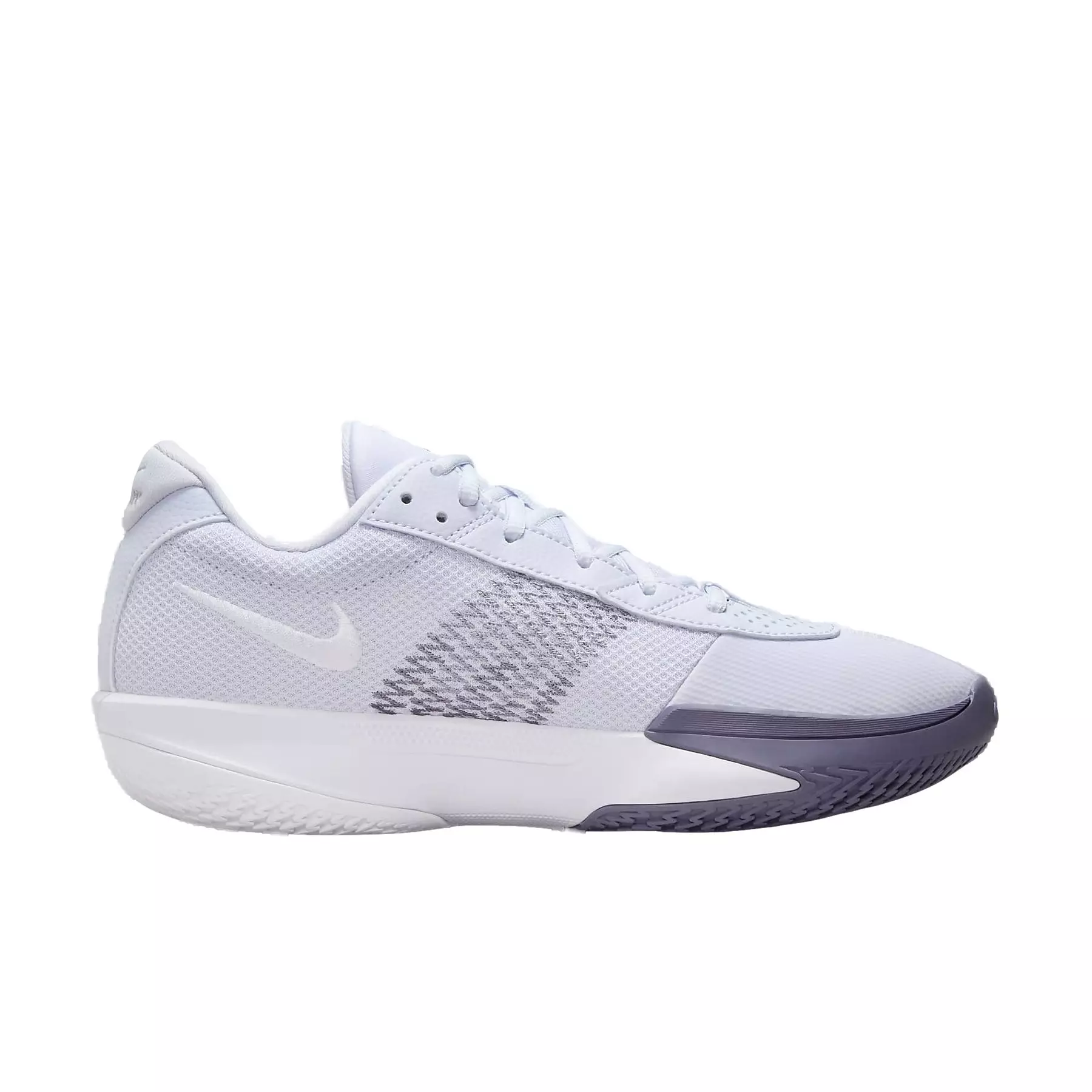 Nike G.T. Cut Academy "Football Grey/Barely Grape/Light Carbon/Silver" Women's Basketball Shoe - GREY/PURPLE/SILVER