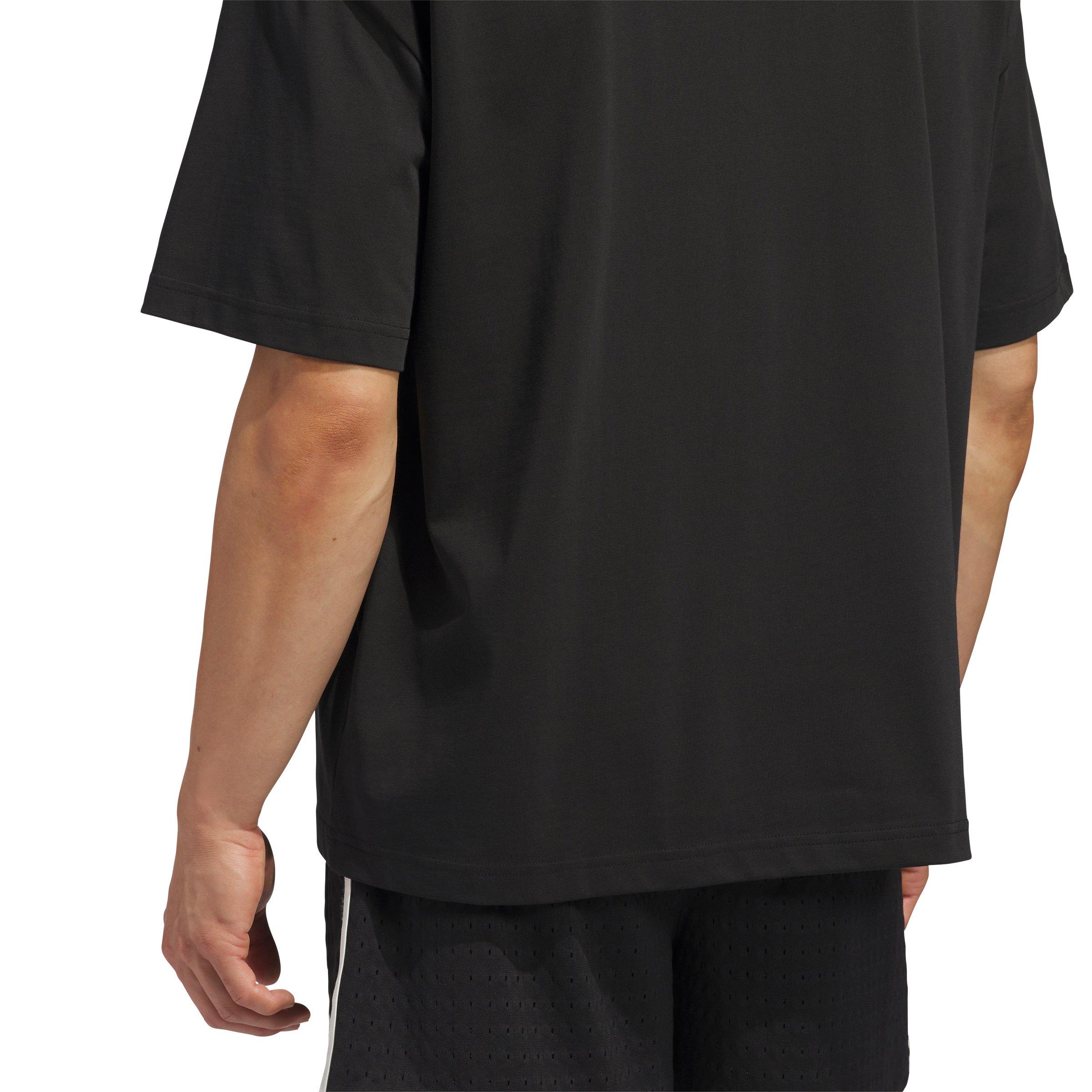 adidas Men's Only The Best For The Athlete T-Shirt - Black - BLACK Thumbnail View 4