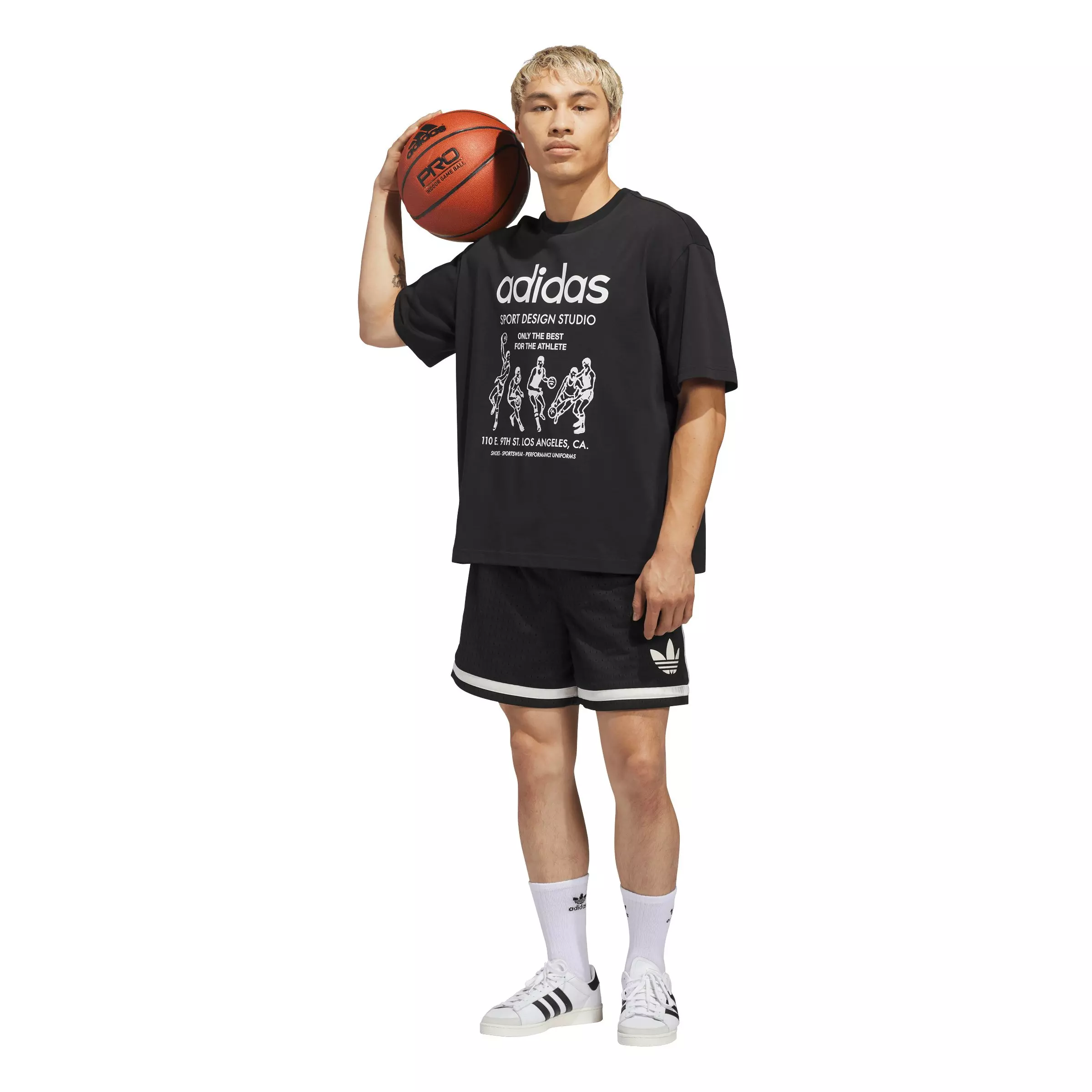 adidas Men's Only The Best For The Athlete T-Shirt - Black - BLACK