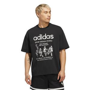 adidas Men's Only The Best For The Athlete T-Shirt - Black