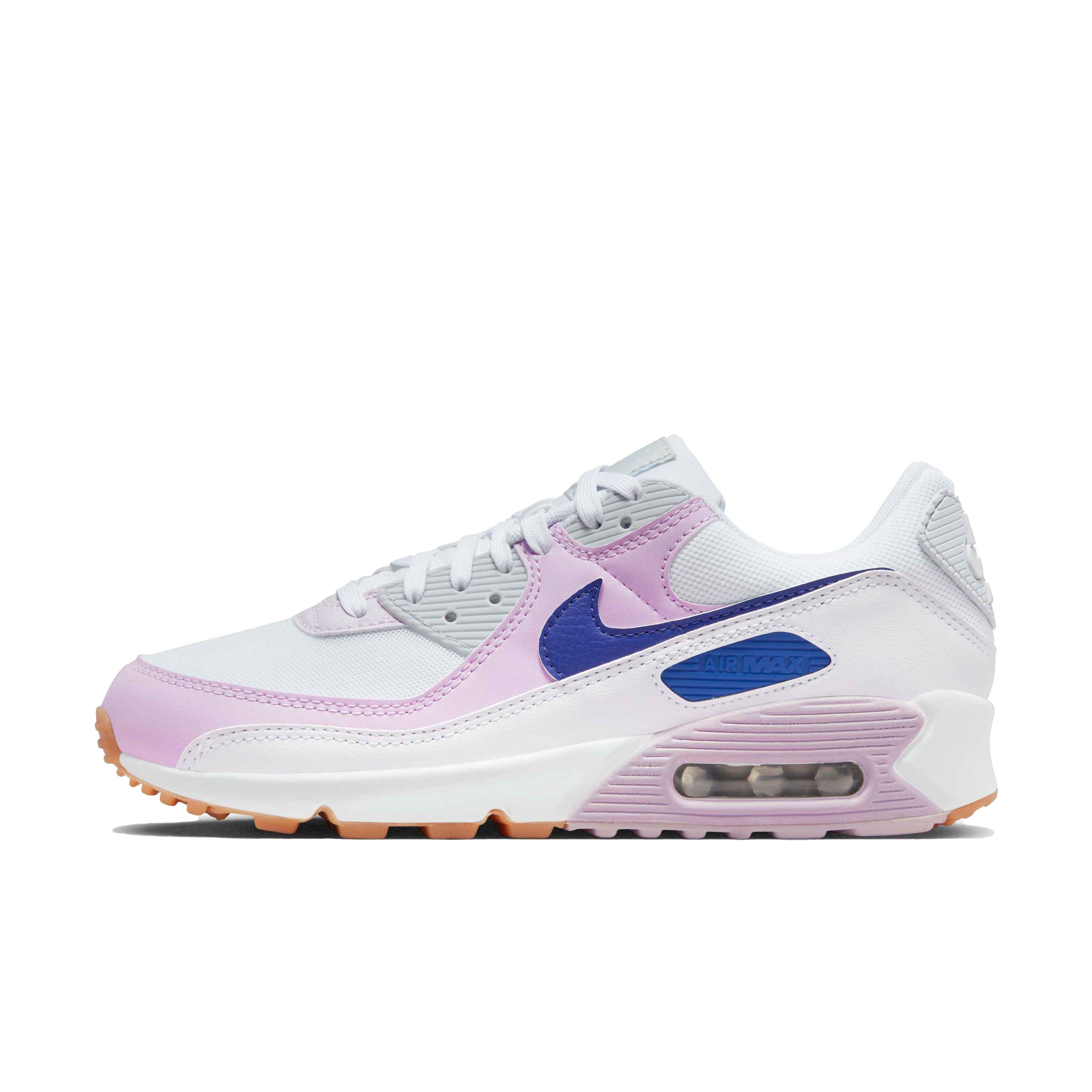 Nike Air Max 90 "White/Lapis/Doll/Pure Platinum" Women's Shoe - WHITE Thumbnail View 2
