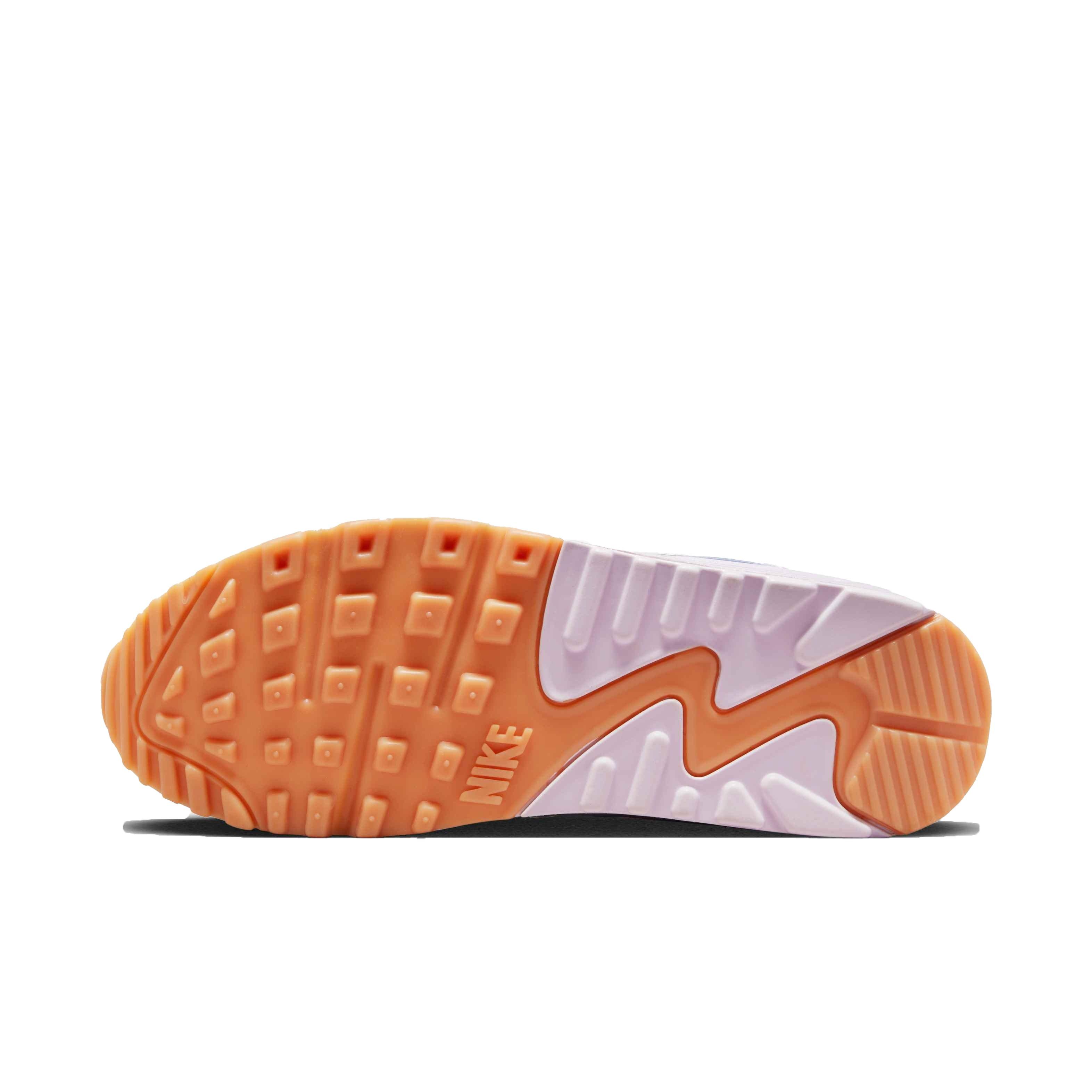 Nike Air Max 90 "White/Lapis/Doll/Pure Platinum" Women's Shoe - WHITE Thumbnail View 6