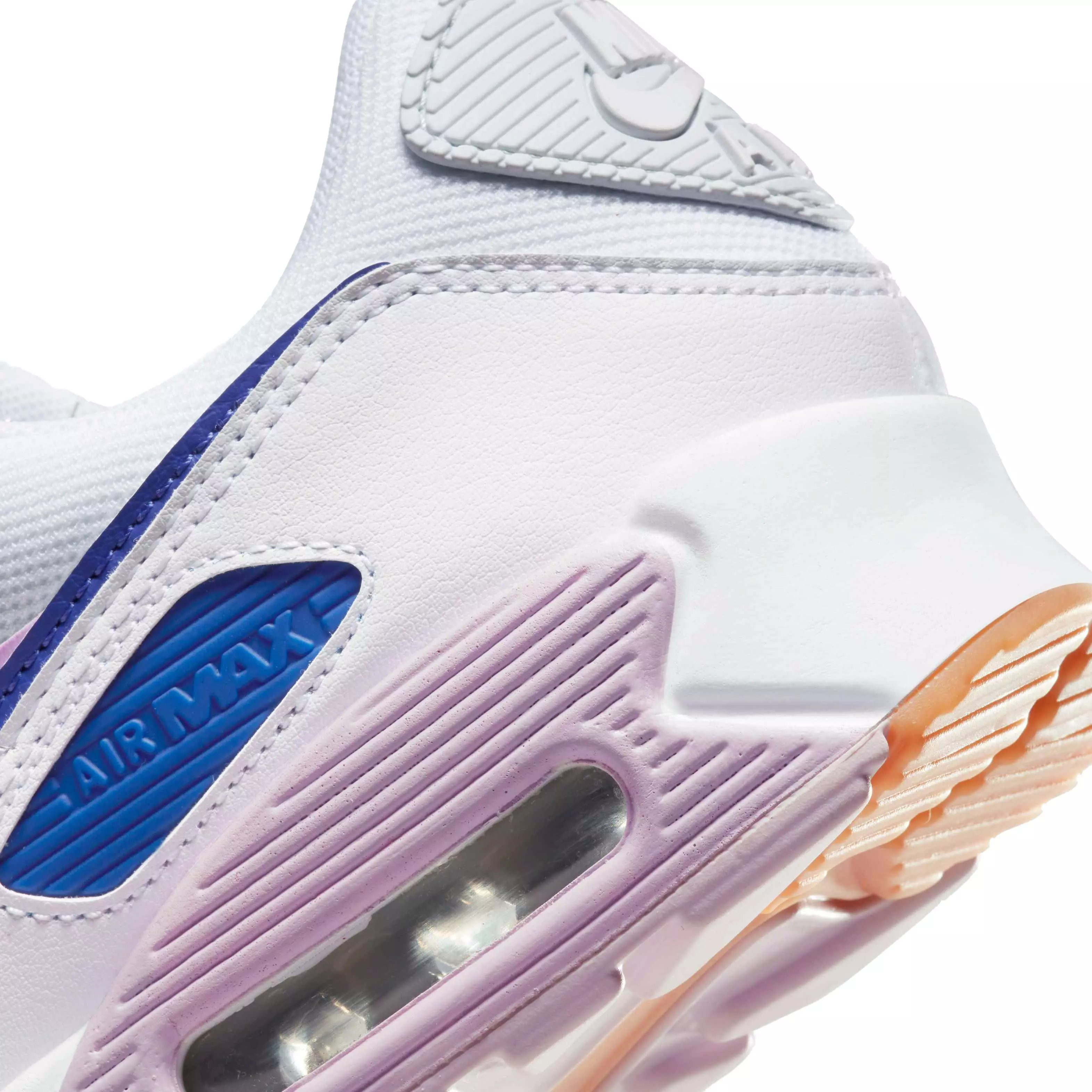 Nike Air Max 90 "White/Lapis/Doll/Pure Platinum" Women's Shoe - WHITE