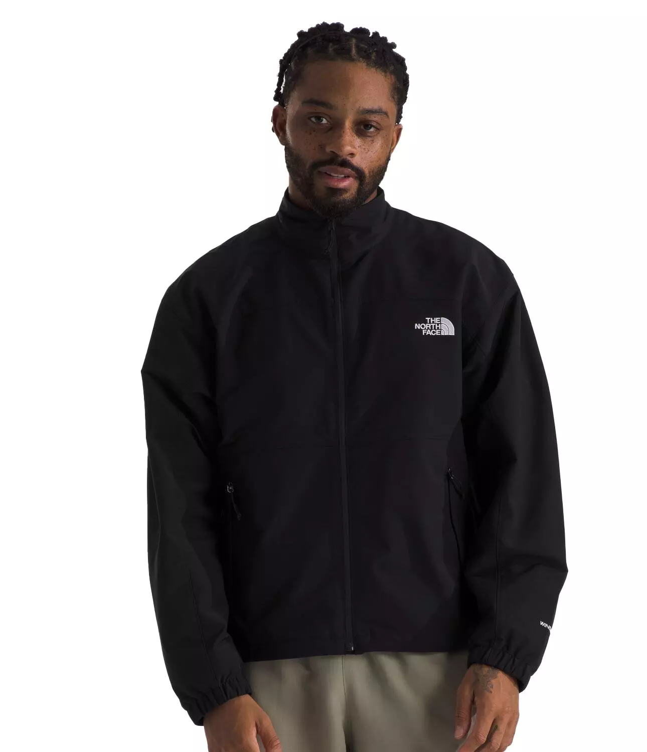 The North Face Men's Easy Wind Track Jacket -Black - BLACK