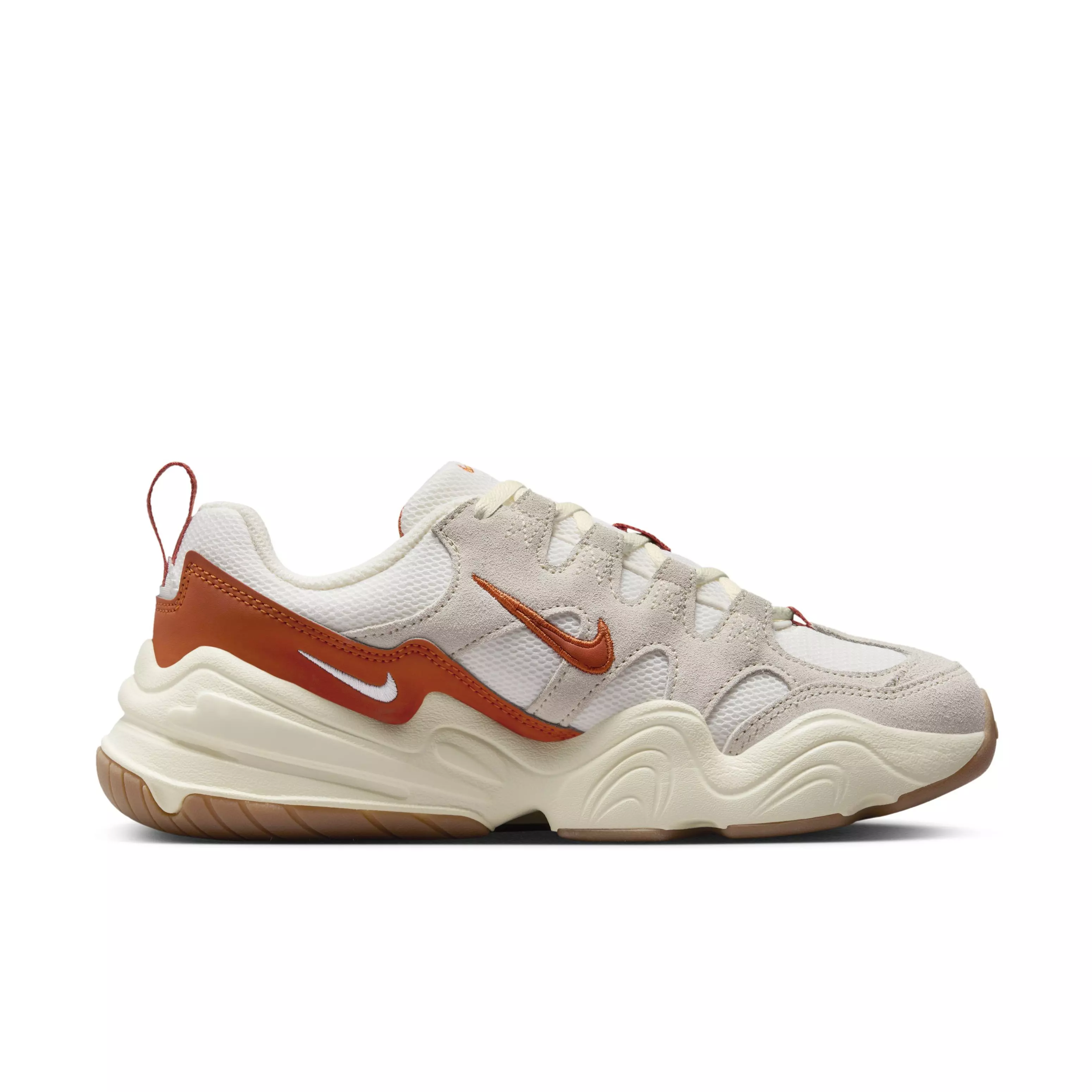 Nike Tech Hera "Sail/Light Orewood Brown/Coconut Milk/Campfire Orange" Women's Shoe - SAIL/LT BROWN/MILK/ORANGE