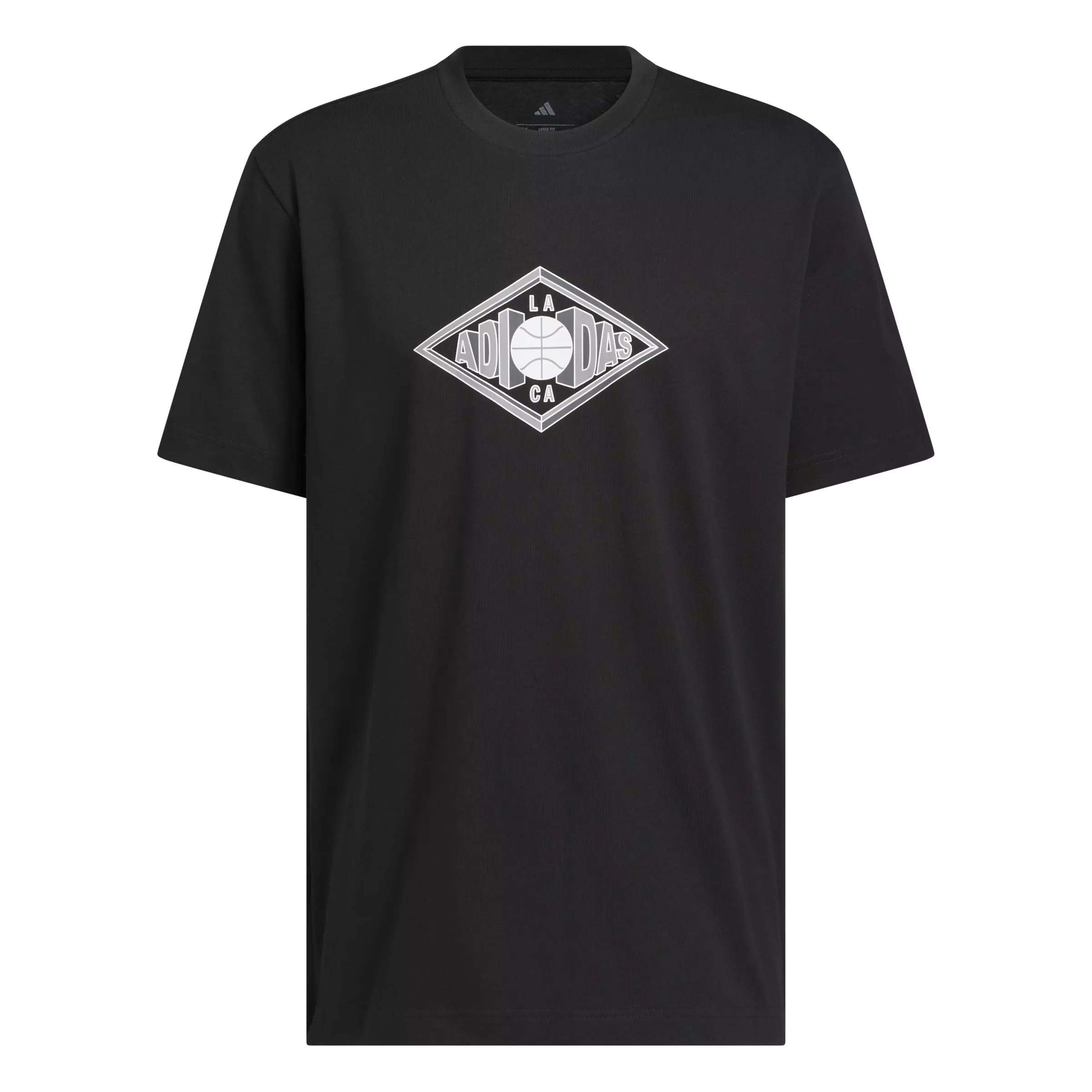 adidas Men's LA Vibes Graphic T-Shirt - Black - BLACK