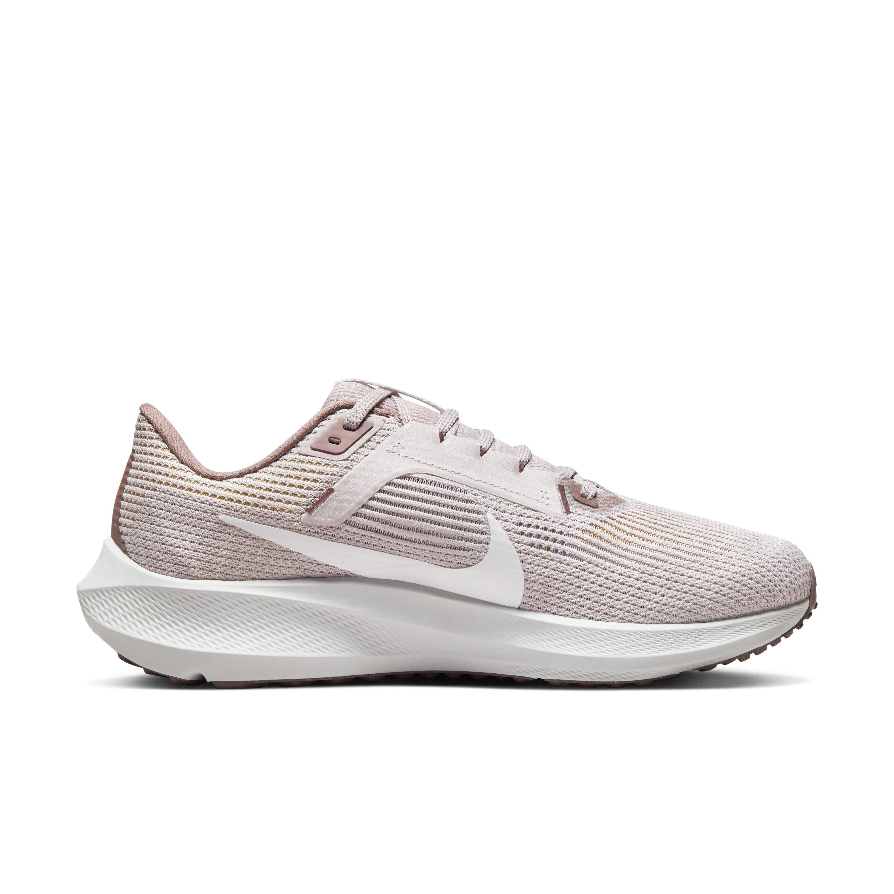 Nike Pegasus 40 "Platinum Violet/Smokey Mauve/Saturn Gold/Summit White" Women's Wide Running Shoe - VIOLET/MAUVE/GOLD/WHITE Thumbnail View 1