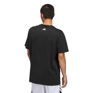 adidas Men's Hoop Sanctuary Graphic T-Shirt - Black