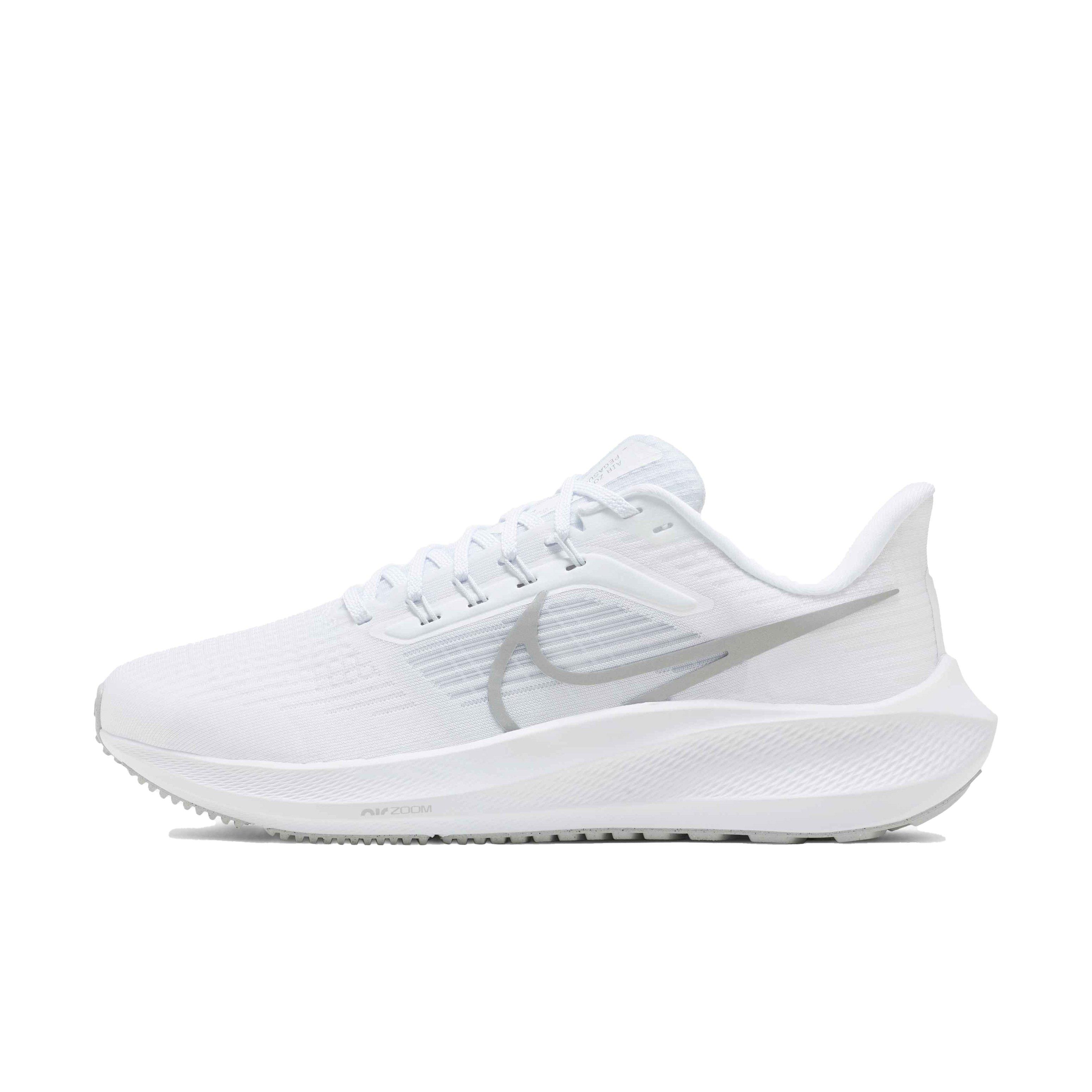 Metáfora Habitual máximo Nike Pegasus 39 "White/Metallic Silver/Pure Platinum" Women's Running Shoe
