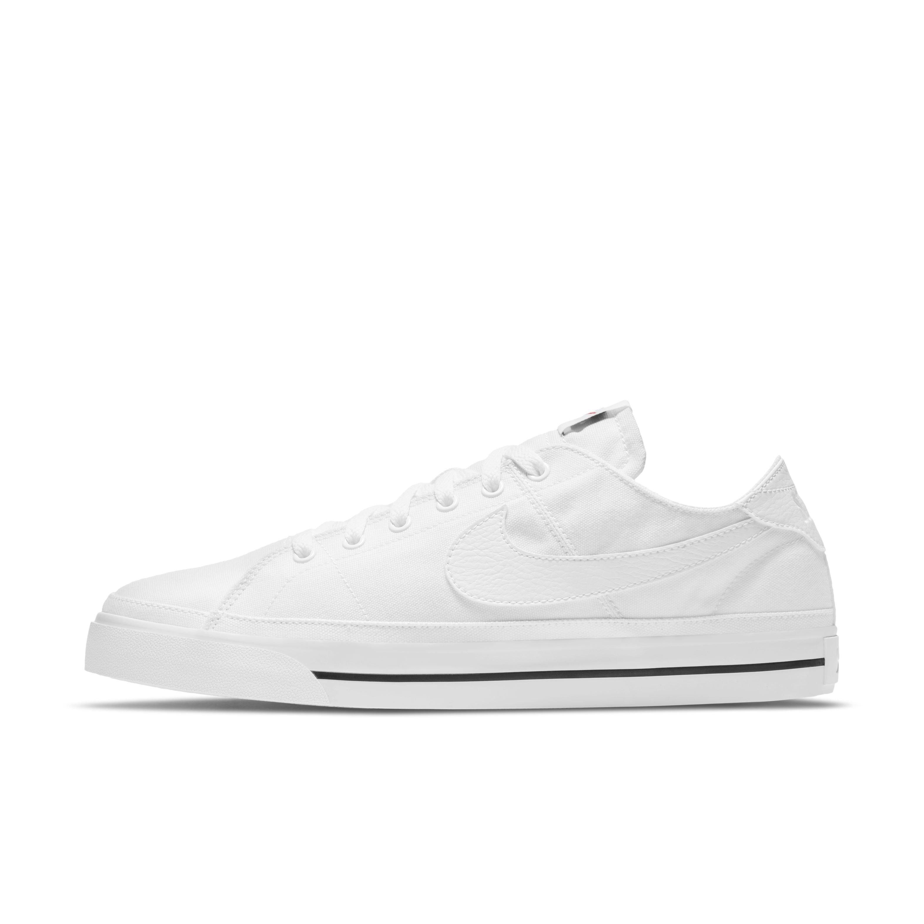 Nike Court Legacy Canvas Men's Shoe - WHITE Thumbnail View 2