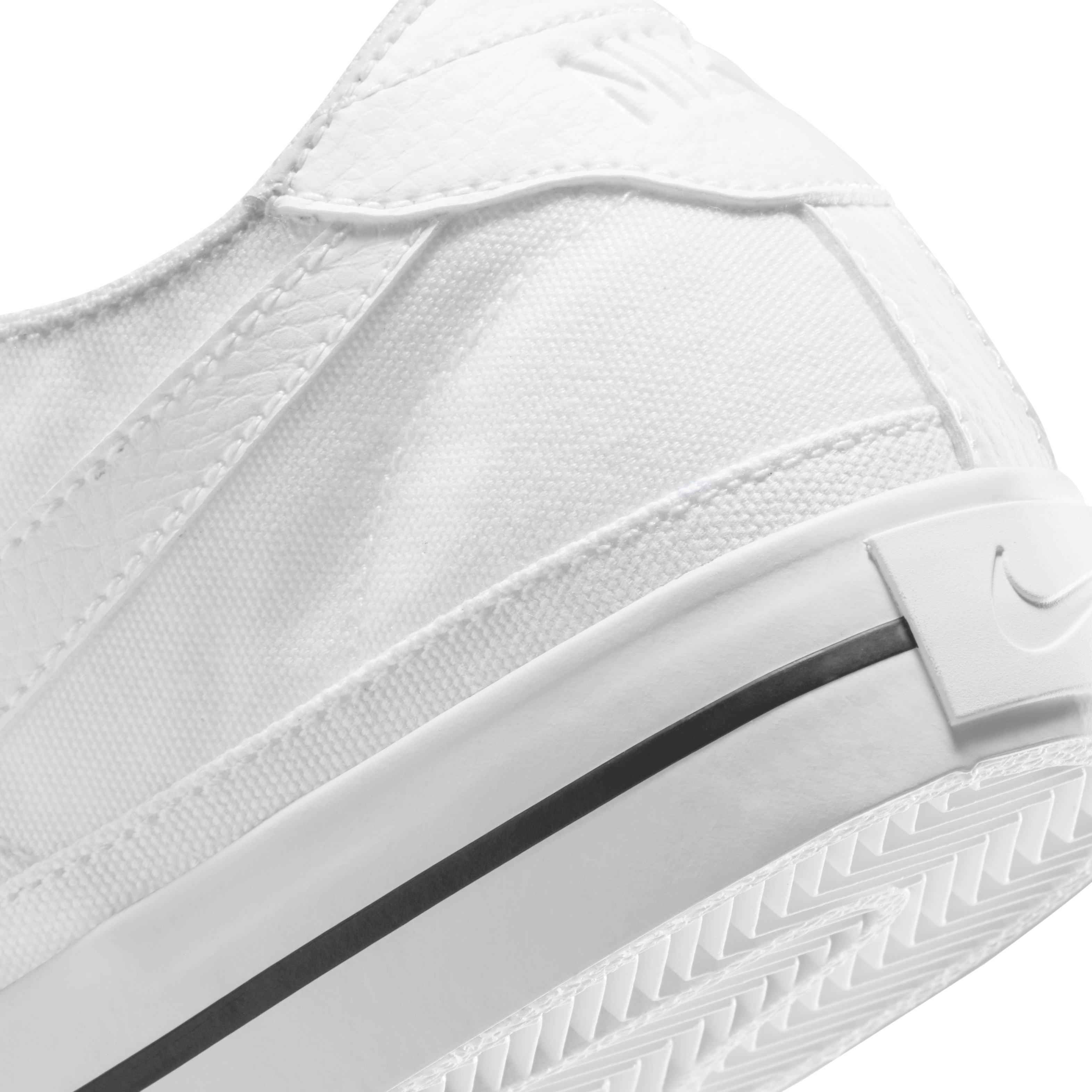 Nike Court Legacy Canvas Men's Shoe - WHITE Thumbnail View 8