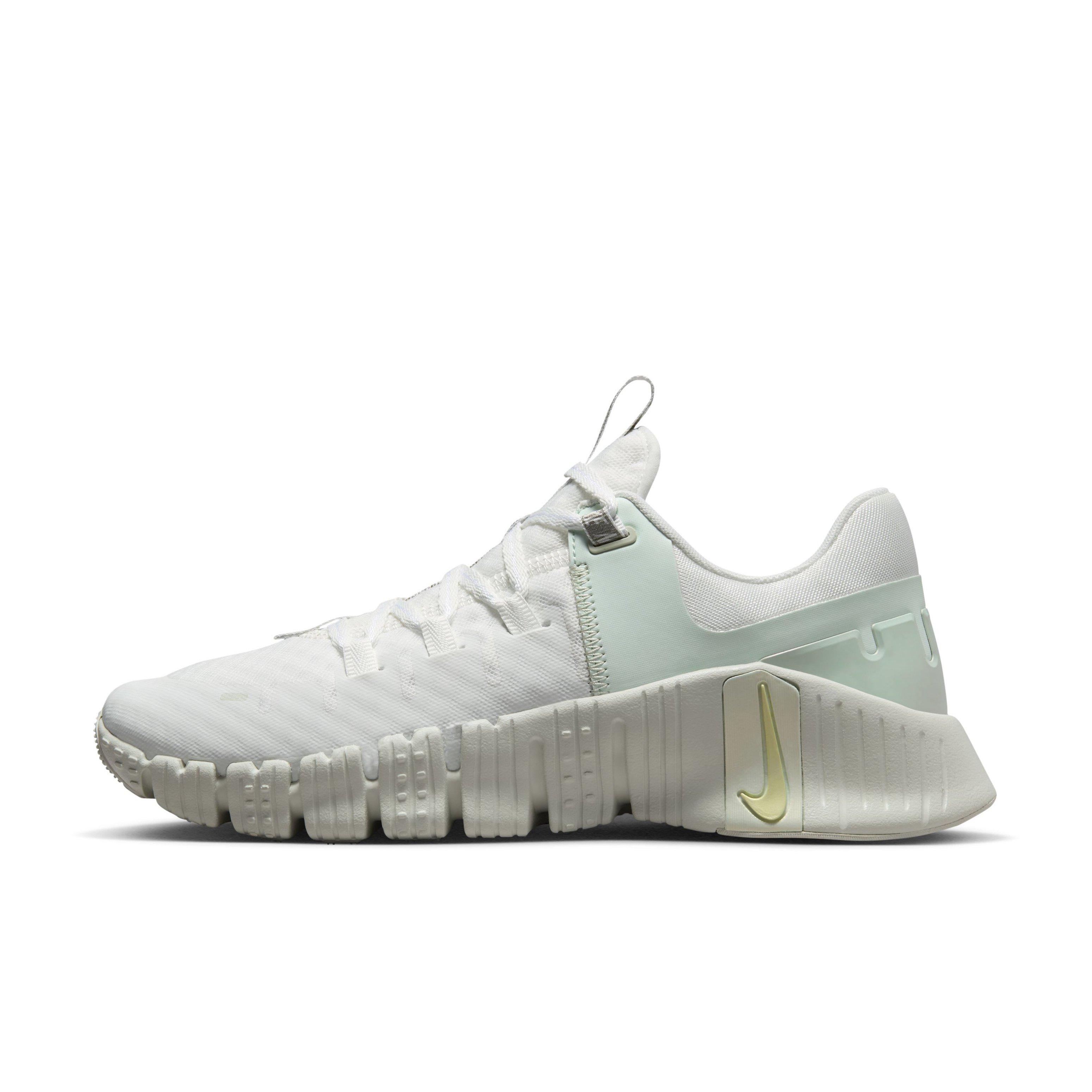 Nike Free Metcon 5 Premium "White/Sea Glass/Barely Green/Light Lemon Twist" Women's Training Shoe - WHITE/SEA GLASS/GREEN/LT LEMON Thumbnail View 2