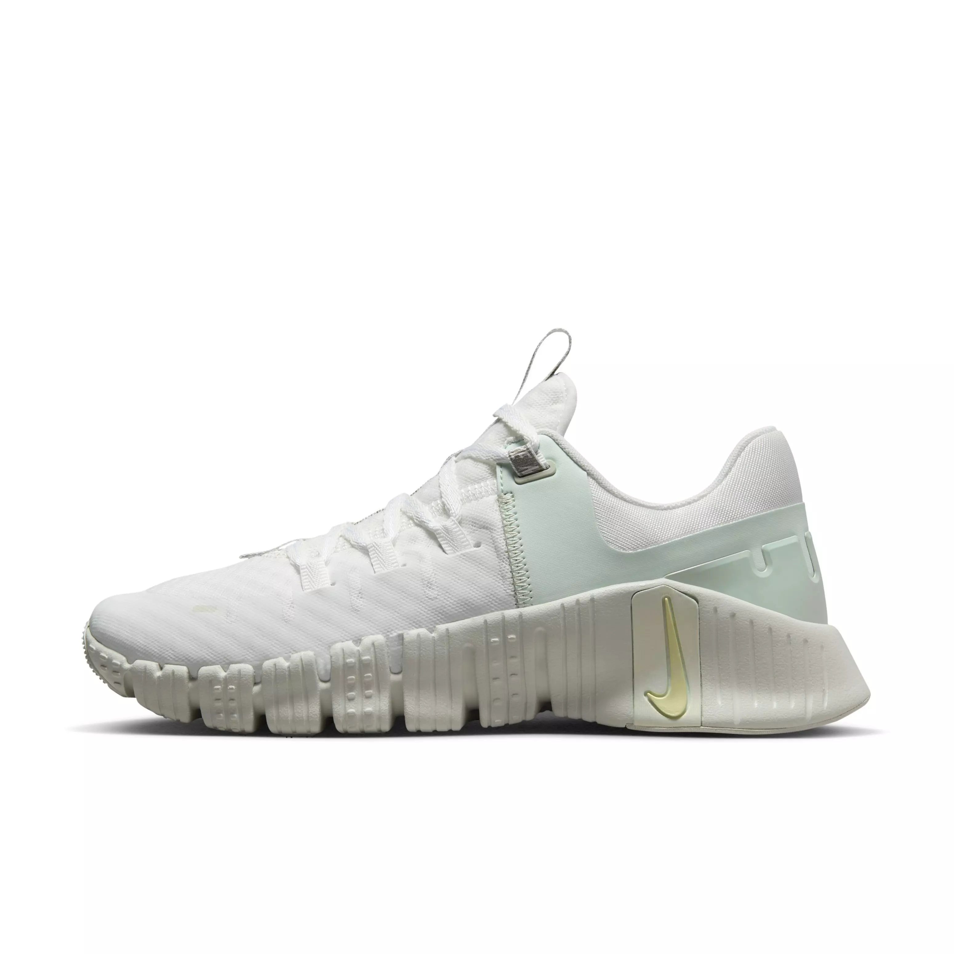 Nike Free Metcon 5 Premium "White/Sea Glass/Barely Green/Light Lemon Twist" Women's Training Shoe - WHITE/SEA GLASS/GREEN/LT LEMON