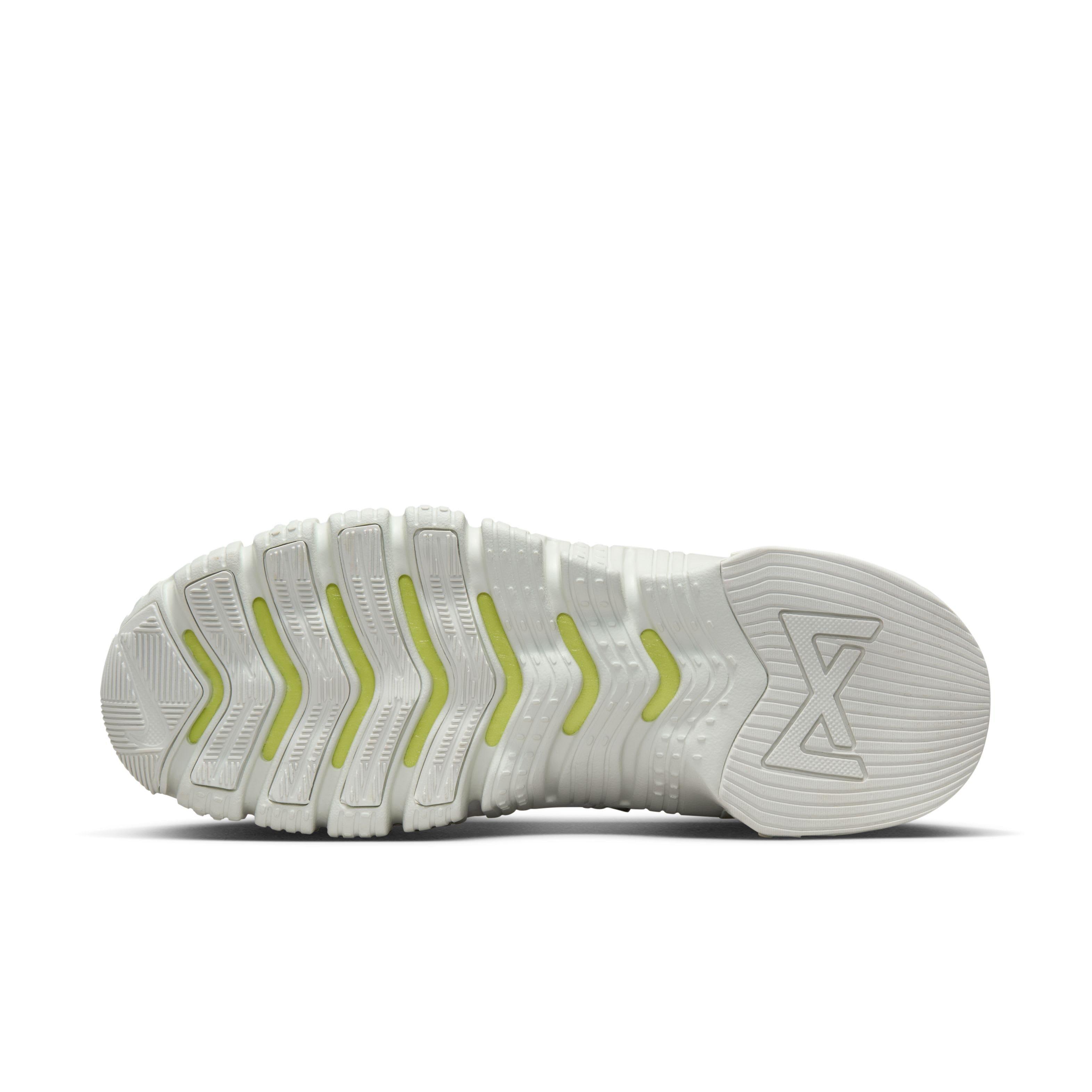 Nike Free Metcon 5 Premium "White/Sea Glass/Barely Green/Light Lemon Twist" Women's Training Shoe - WHITE/SEA GLASS/GREEN/LT LEMON Thumbnail View 6