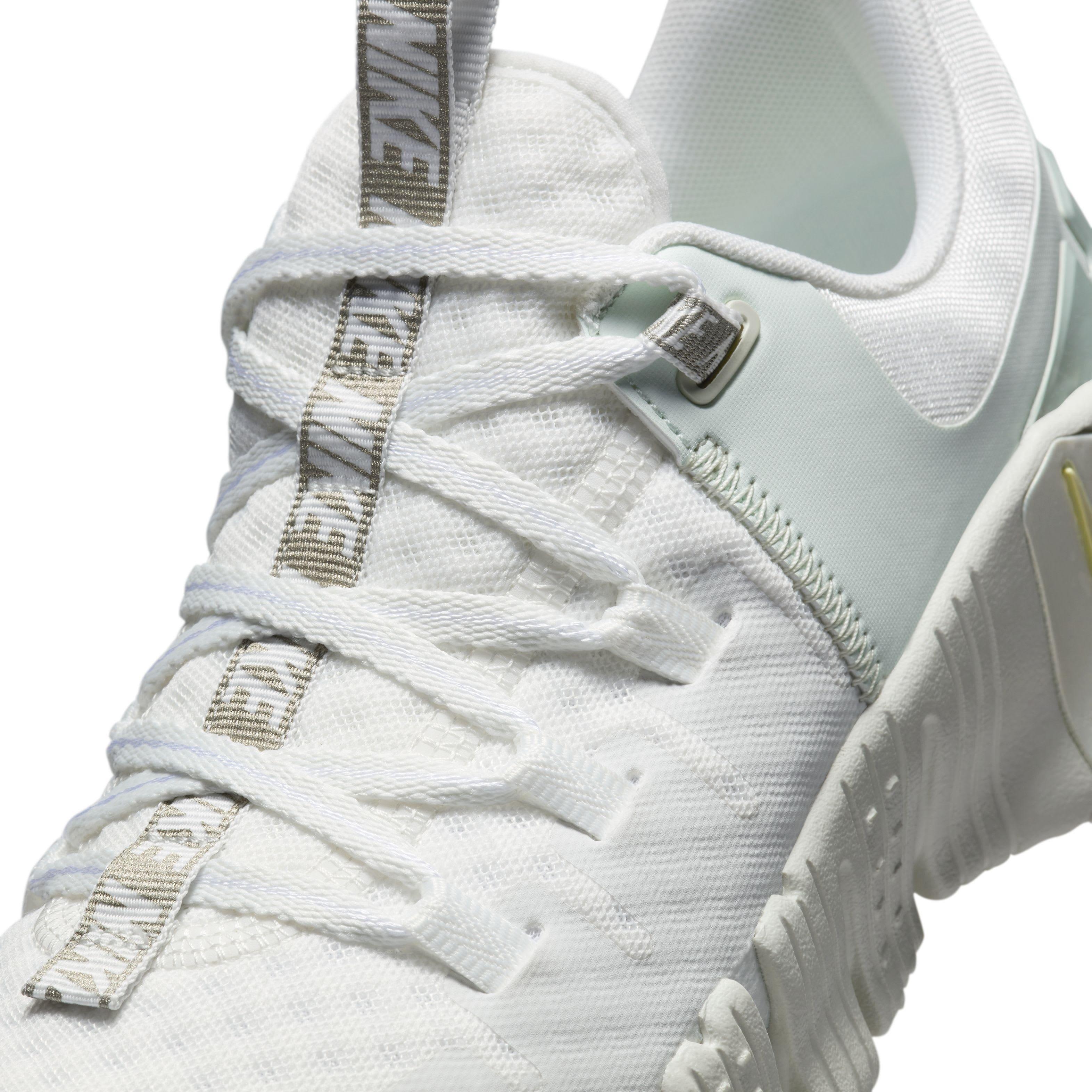 Nike Free Metcon 5 Premium "White/Sea Glass/Barely Green/Light Lemon Twist" Women's Training Shoe - WHITE/SEA GLASS/GREEN/LT LEMON Thumbnail View 7