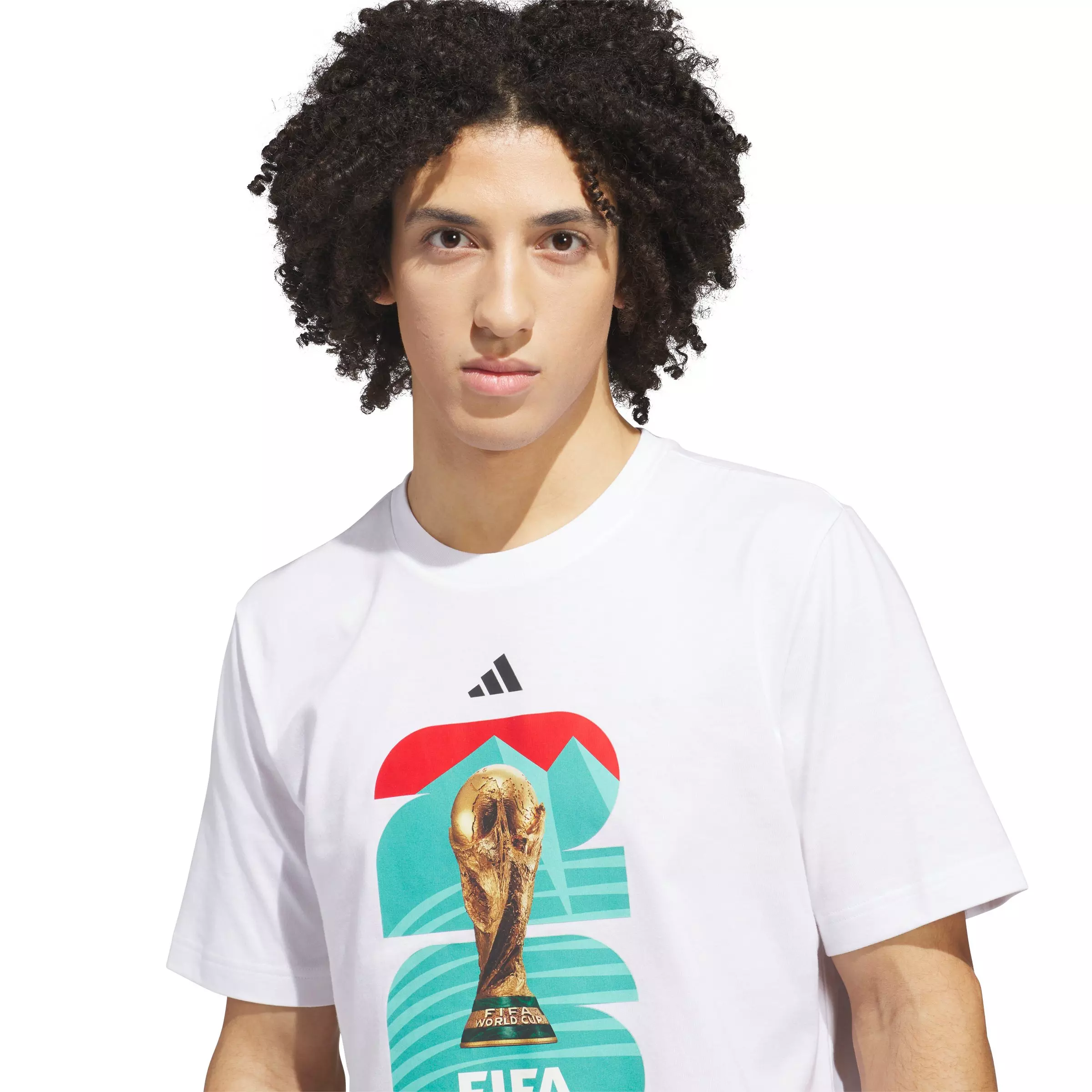 adidas Men's FIFA World Cup 26&trade; Host City Monterrey Graphic T-Shirt - White - WHITE