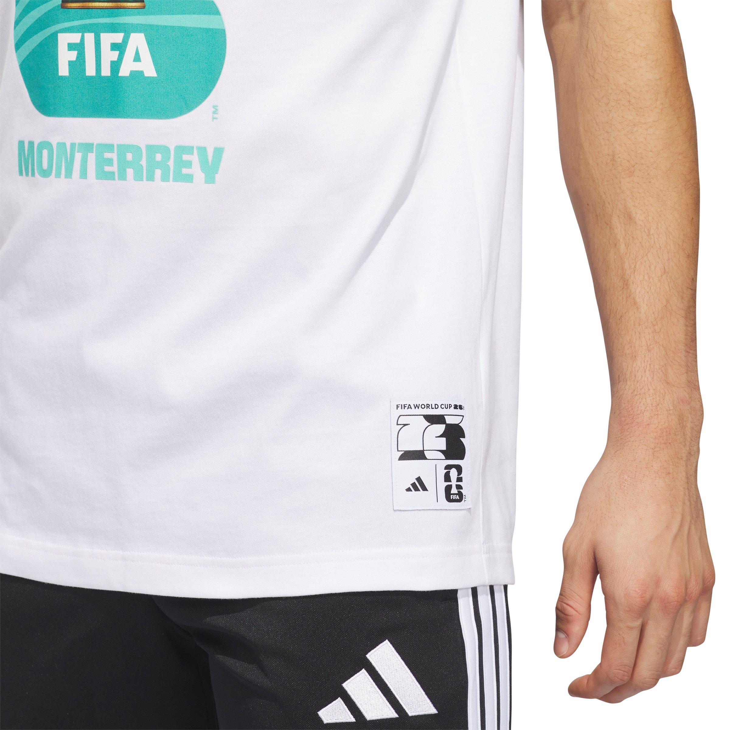 adidas Men's FIFA World Cup 26&trade; Host City Monterrey Graphic T-Shirt - White - WHITE Thumbnail View 4