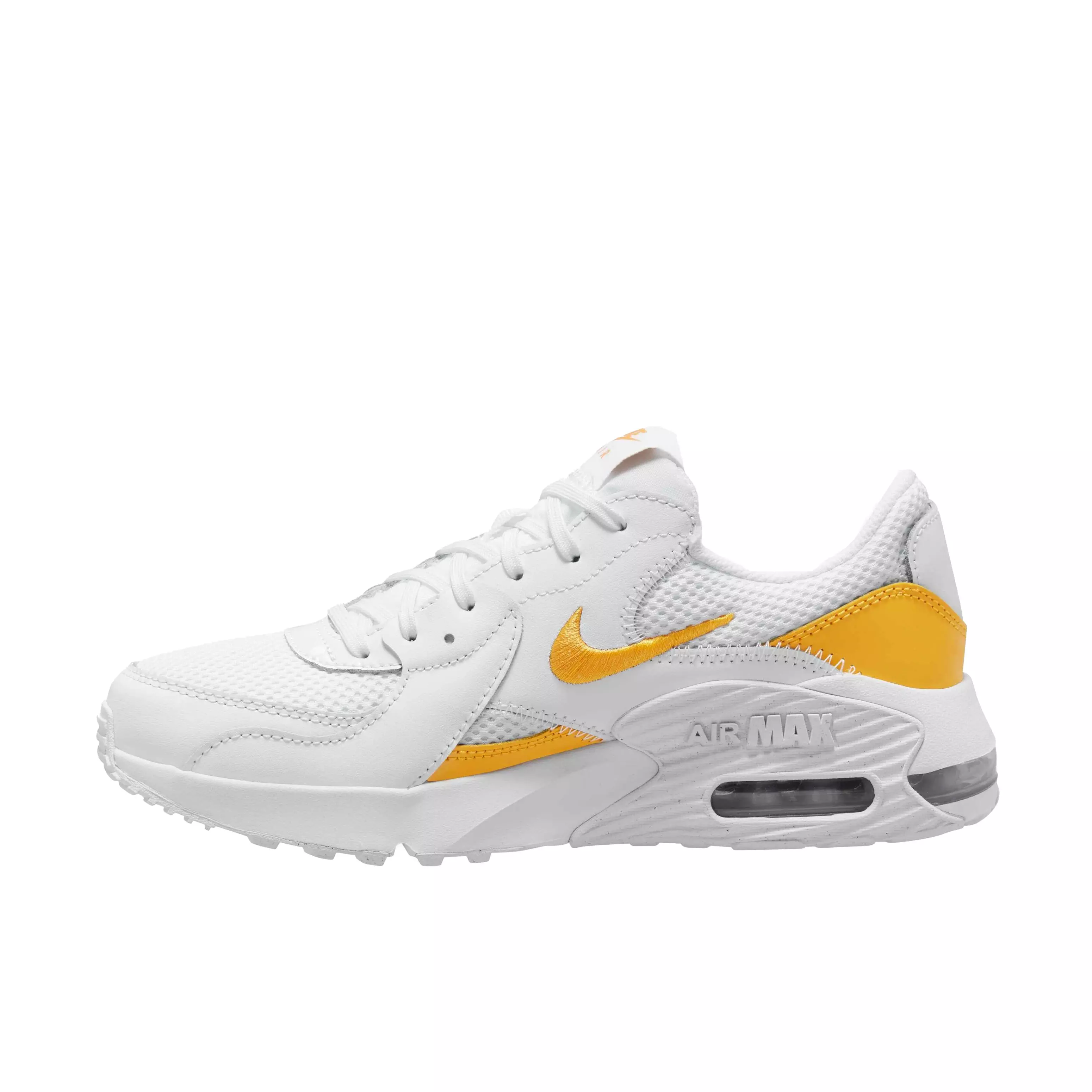Nike Air Max Excee "White/University Gold/White" Women's Shoe - WHITE