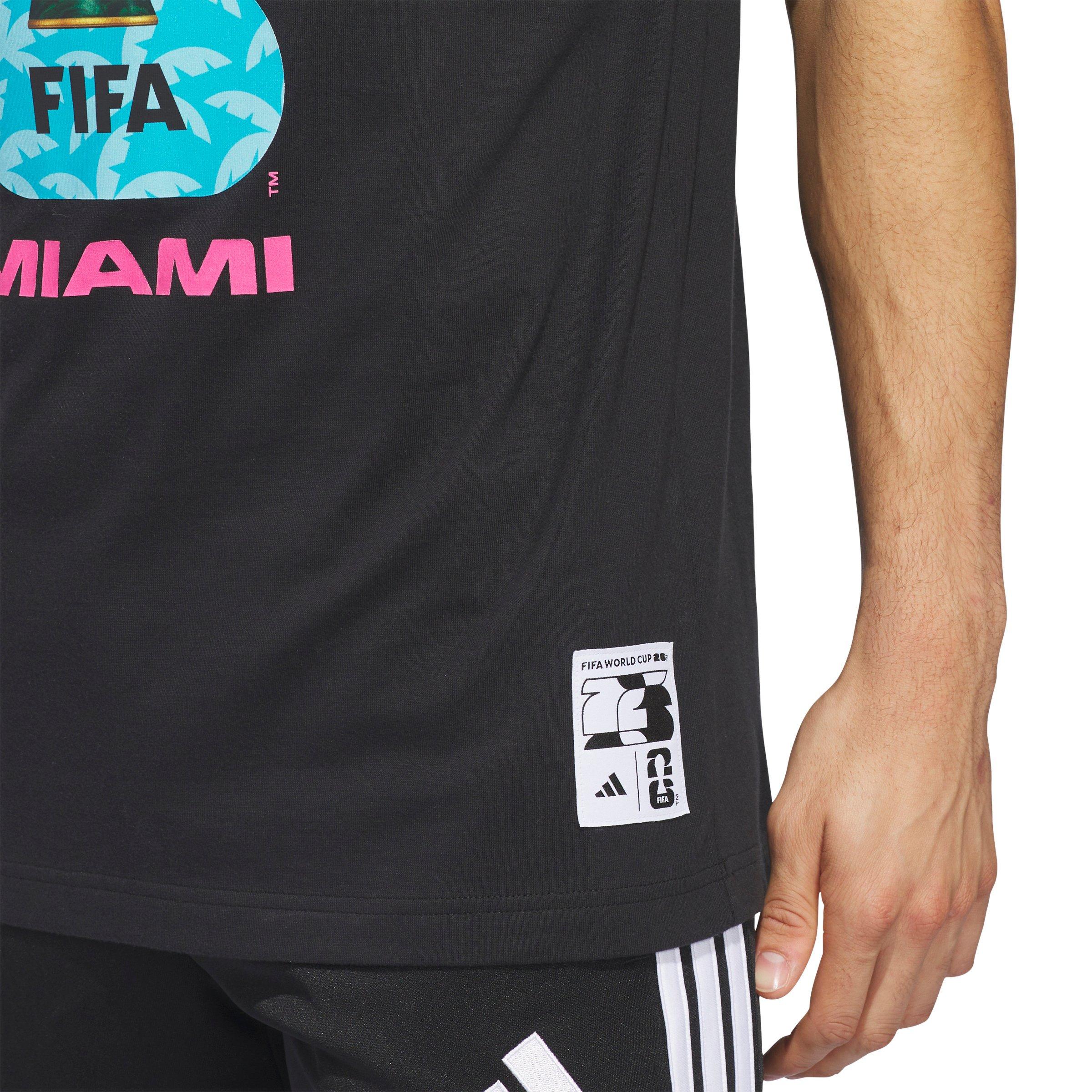 adidas Men's FIFA World Cup 26&trade; Host City Miami Graphic T-Shirt - Black - BLACK Thumbnail View 4