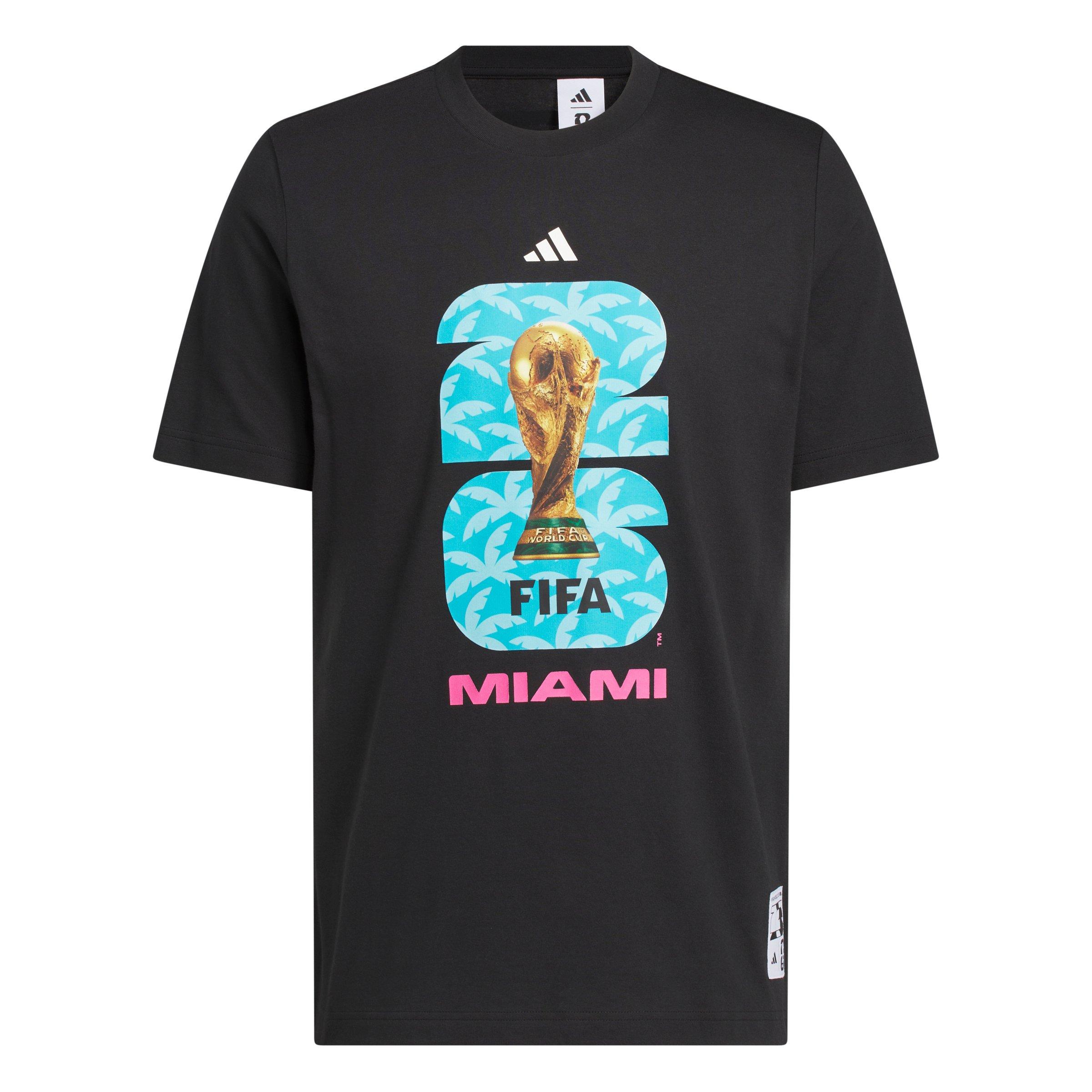 adidas Men's FIFA World Cup 26&trade; Host City Miami Graphic T-Shirt - Black - BLACK Thumbnail View 6