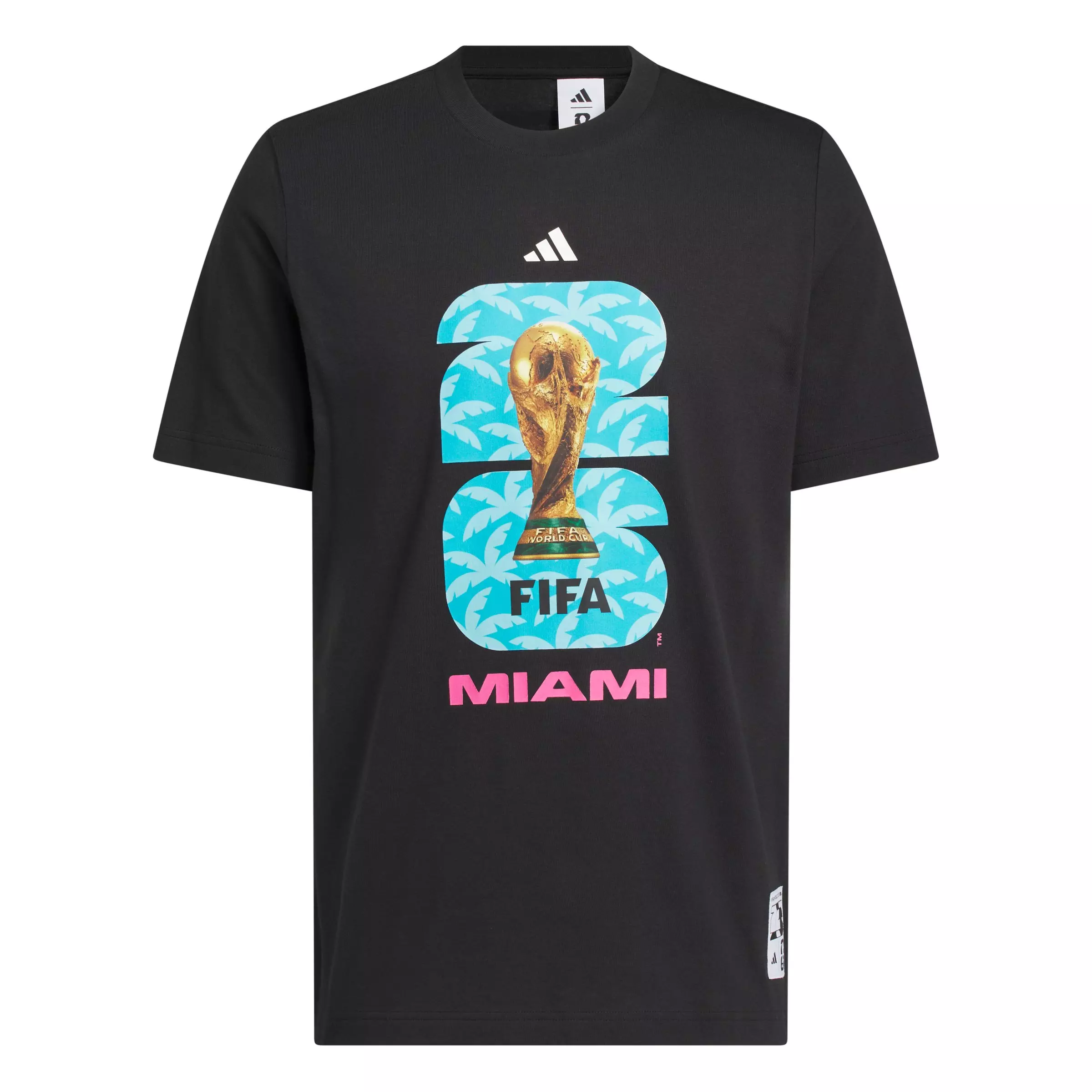 adidas Men's FIFA World Cup 26&trade; Host City Miami Graphic T-Shirt - Black - BLACK