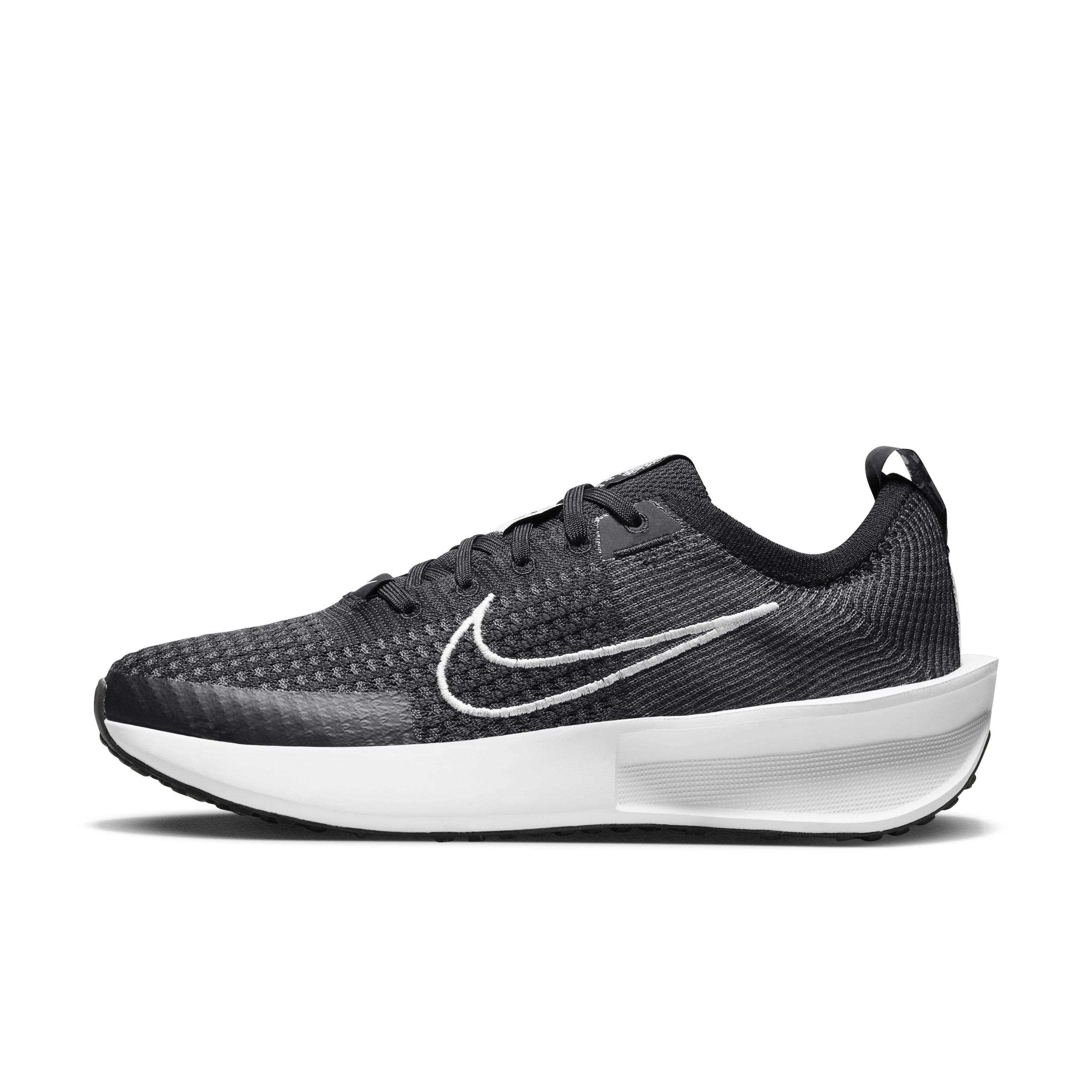 Nike Interact Run "Black/Anthracite/White" Women's Running Shoe - BLACK/ANTHRACITE/WHITE Thumbnail View 2