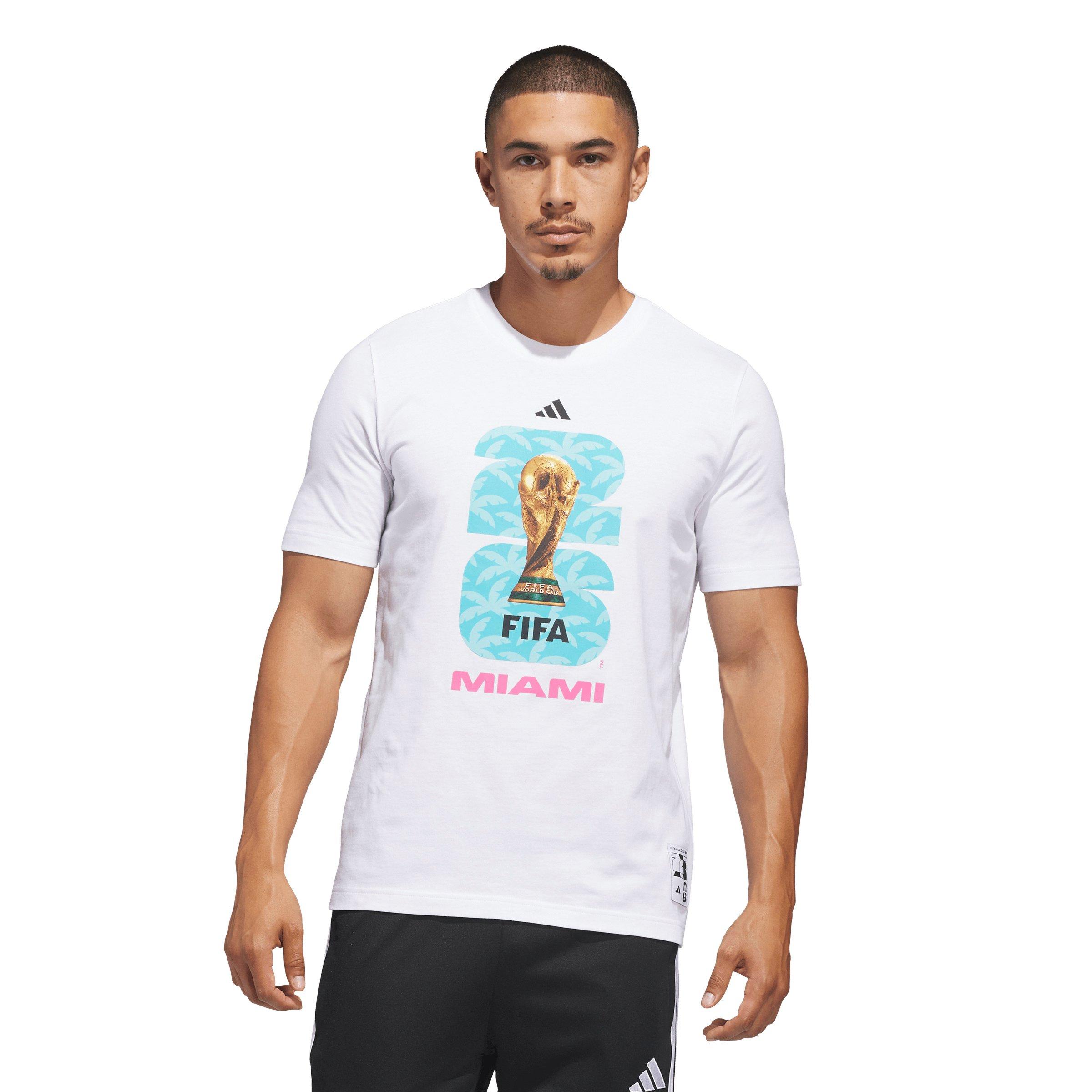 adidas Men's FIFA World Cup 26&trade; Host City Miami Graphic T-Shirt - White - WHITE Thumbnail View 1