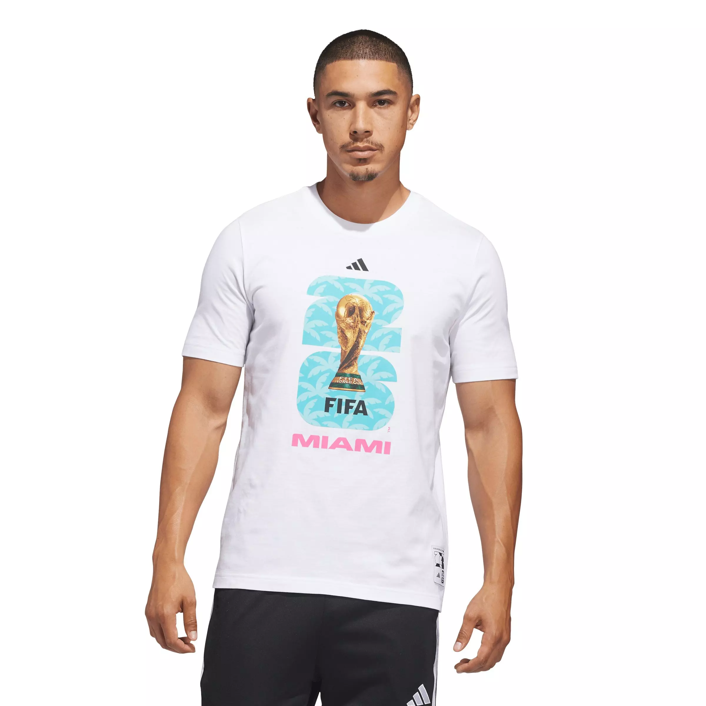 adidas Men's FIFA World Cup 26&trade; Host City Miami Graphic T-Shirt - White - WHITE