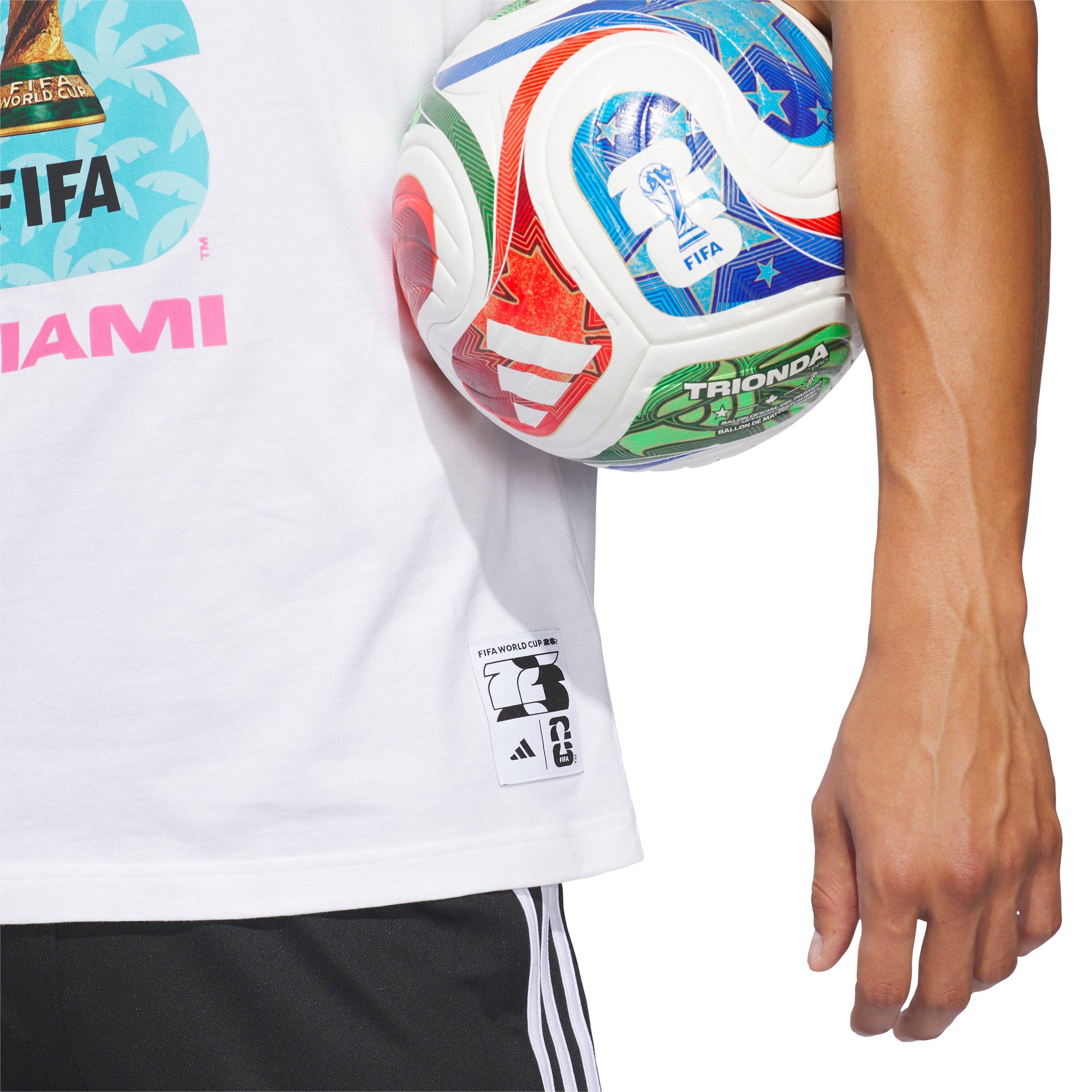 adidas Men's FIFA World Cup 26&trade; Host City Miami Graphic T-Shirt - White - WHITE Thumbnail View 4