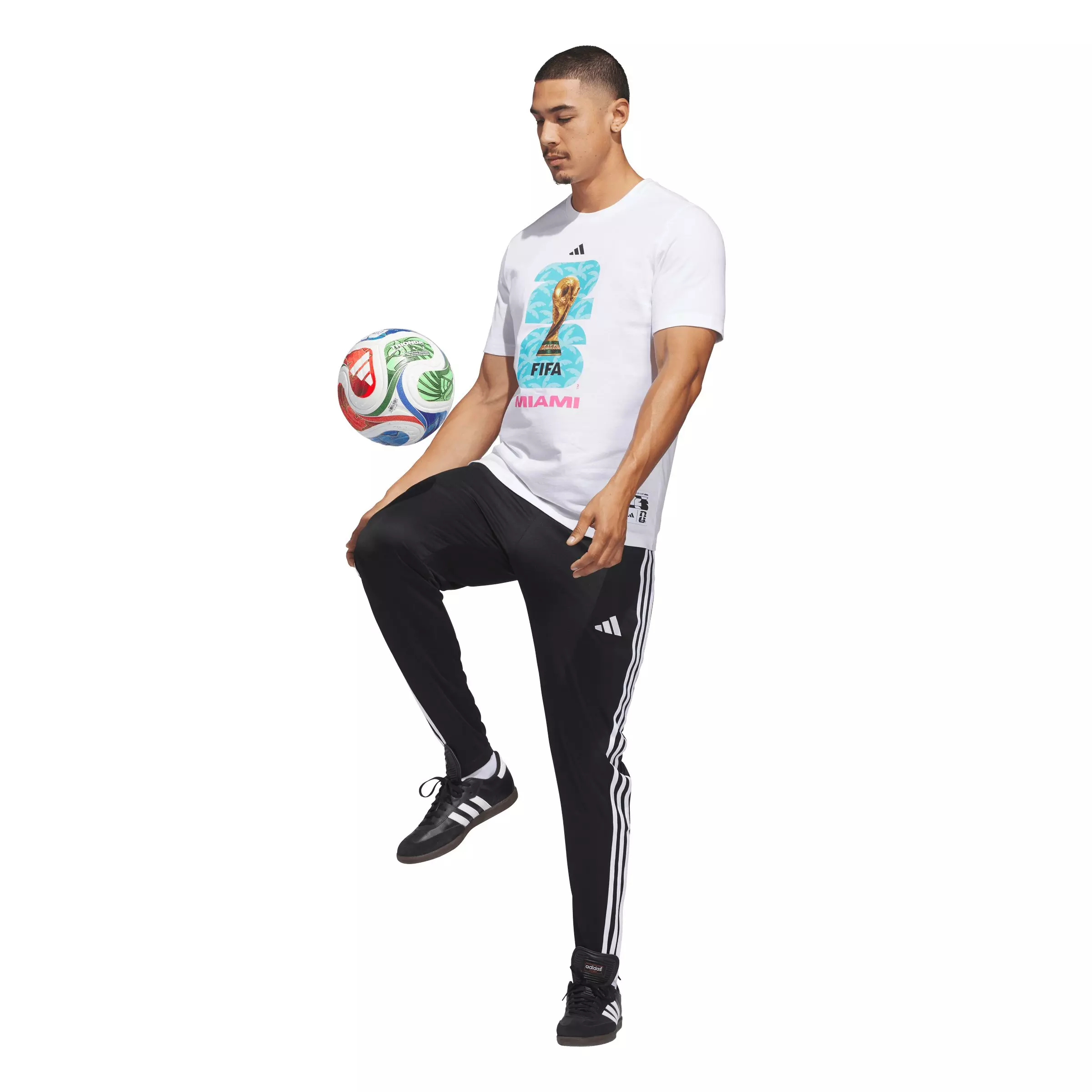 adidas Men's FIFA World Cup 26&trade; Host City Miami Graphic T-Shirt - White - WHITE