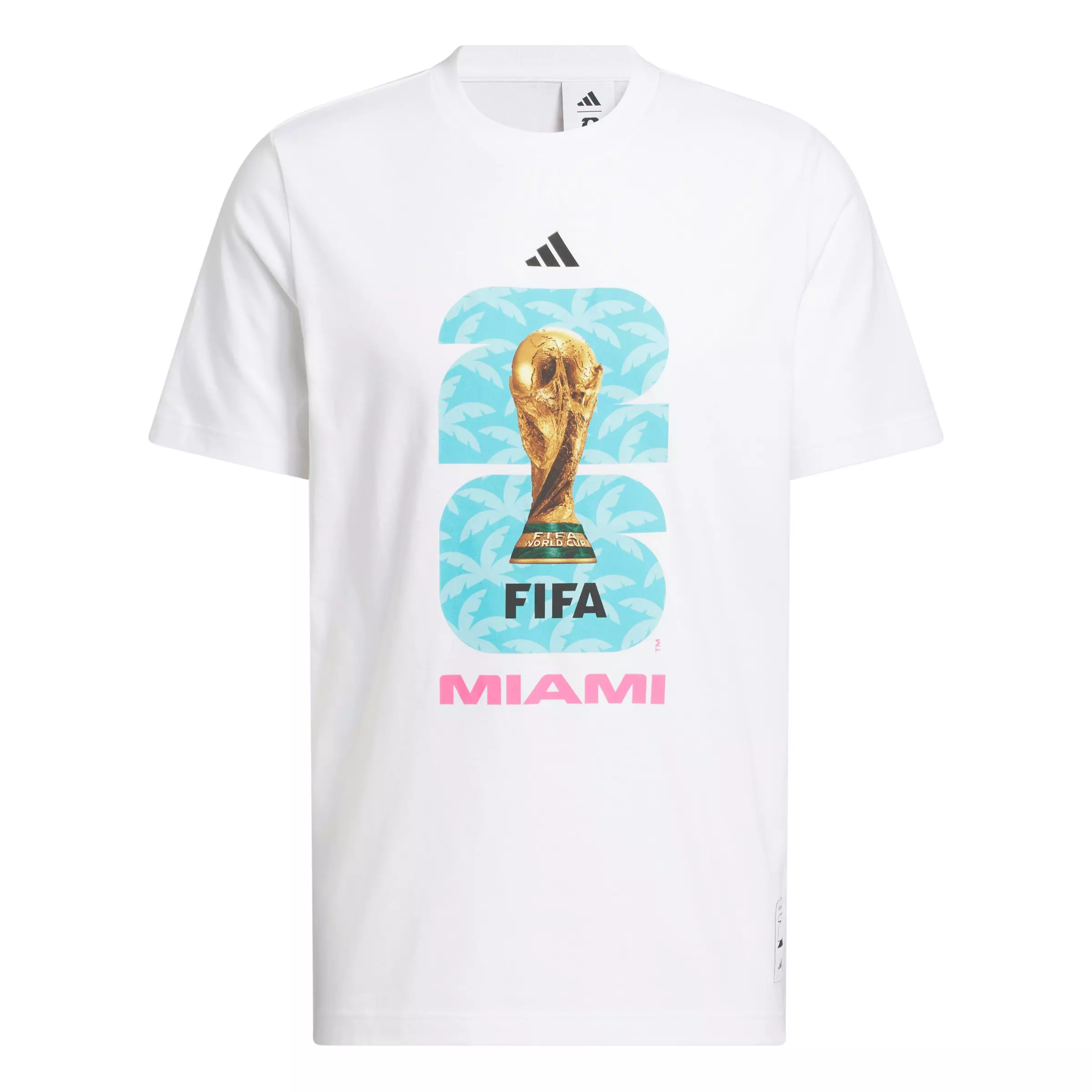 adidas Men's FIFA World Cup 26&trade; Host City Miami Graphic T-Shirt - White - WHITE