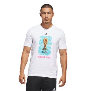 adidas Men's FIFA World Cup 26&trade; Host City Miami Graphic T-Shirt - White