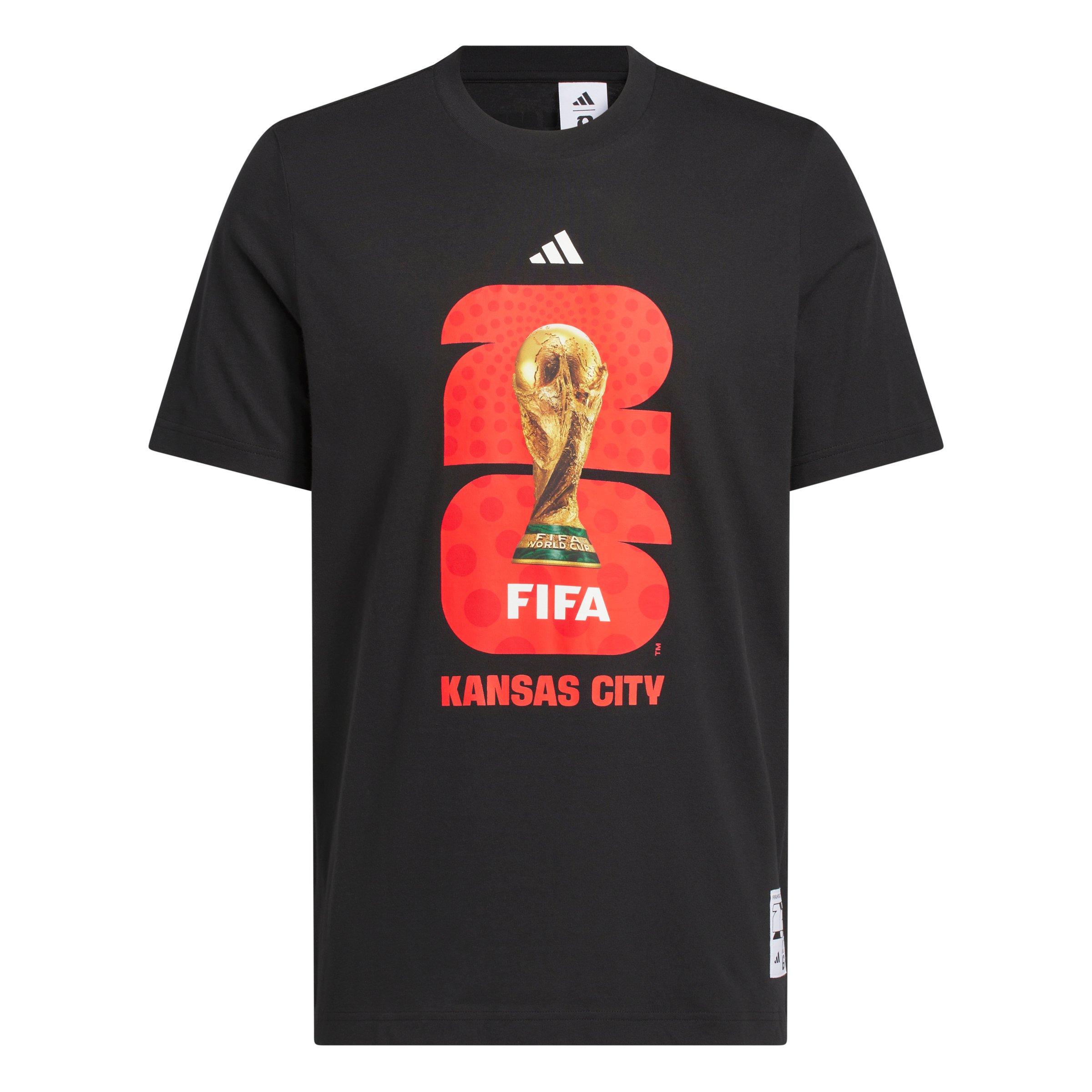 adidas Men's FIFA World Cup 26&trade; Host City Kansas City Graphic T-Shirt - Black - BLACK Thumbnail View 6