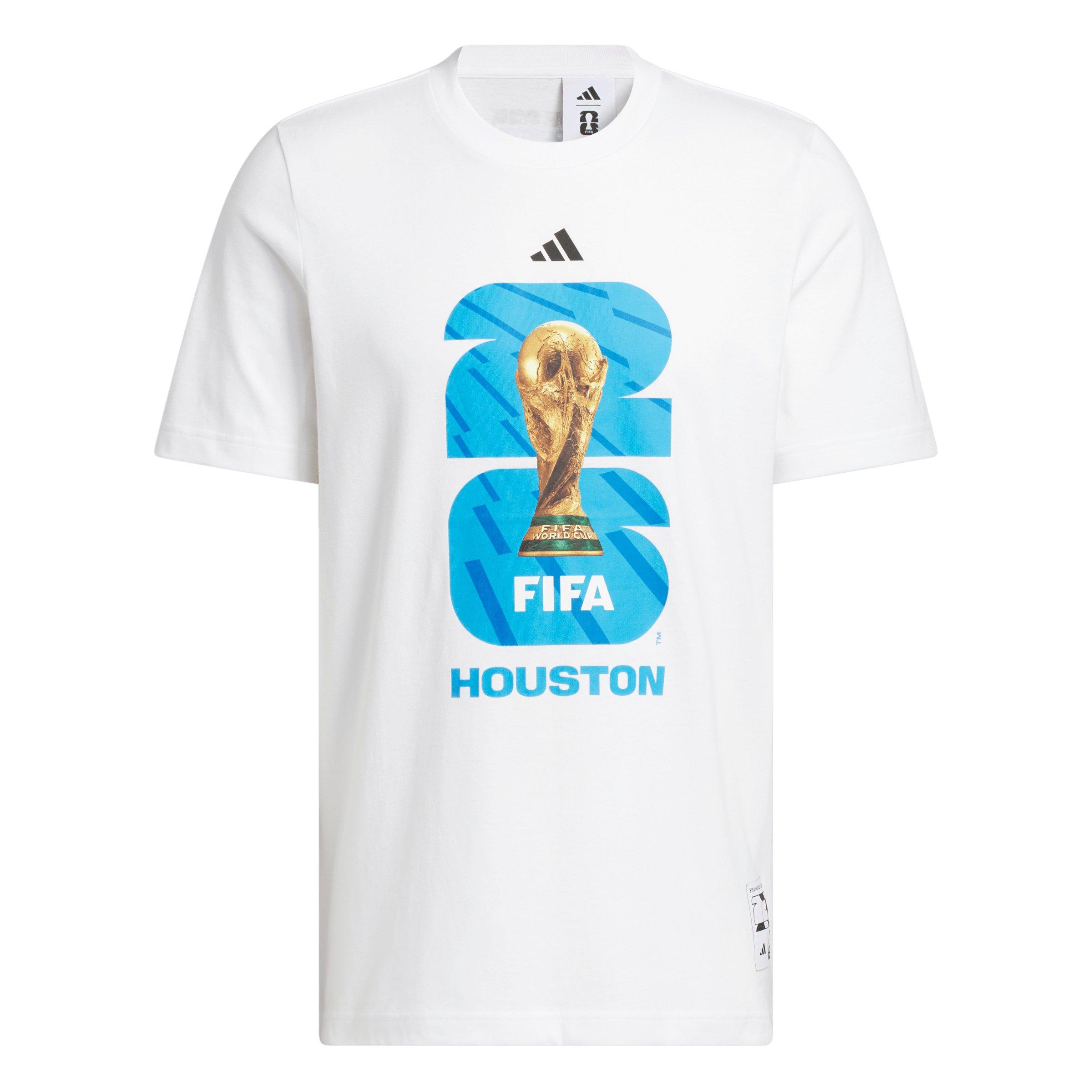 adidas Men's FIFA World Cup 26&trade; Host City Houston Graphic T-Shirt - White - WHITE Thumbnail View 6