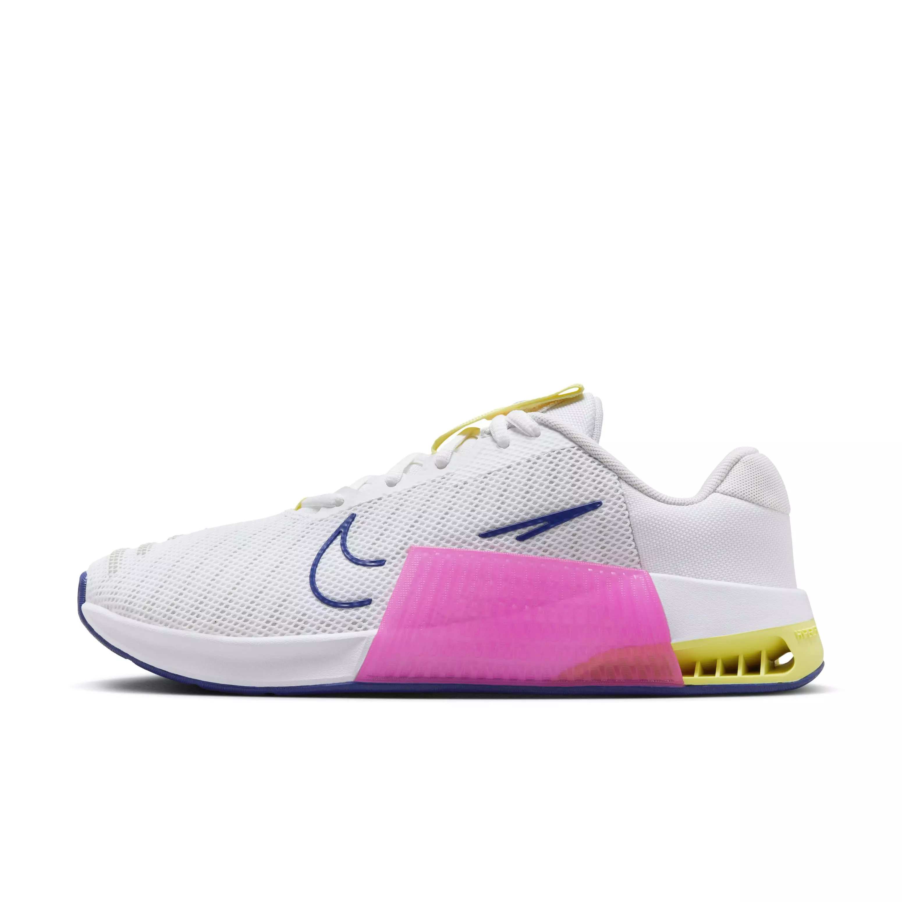 Nike Metcon 9 "White/Deep Royal Blue/Fierce Pink/White" Women's Training Shoe - WHITE/ROYAL/PINK/WHITE